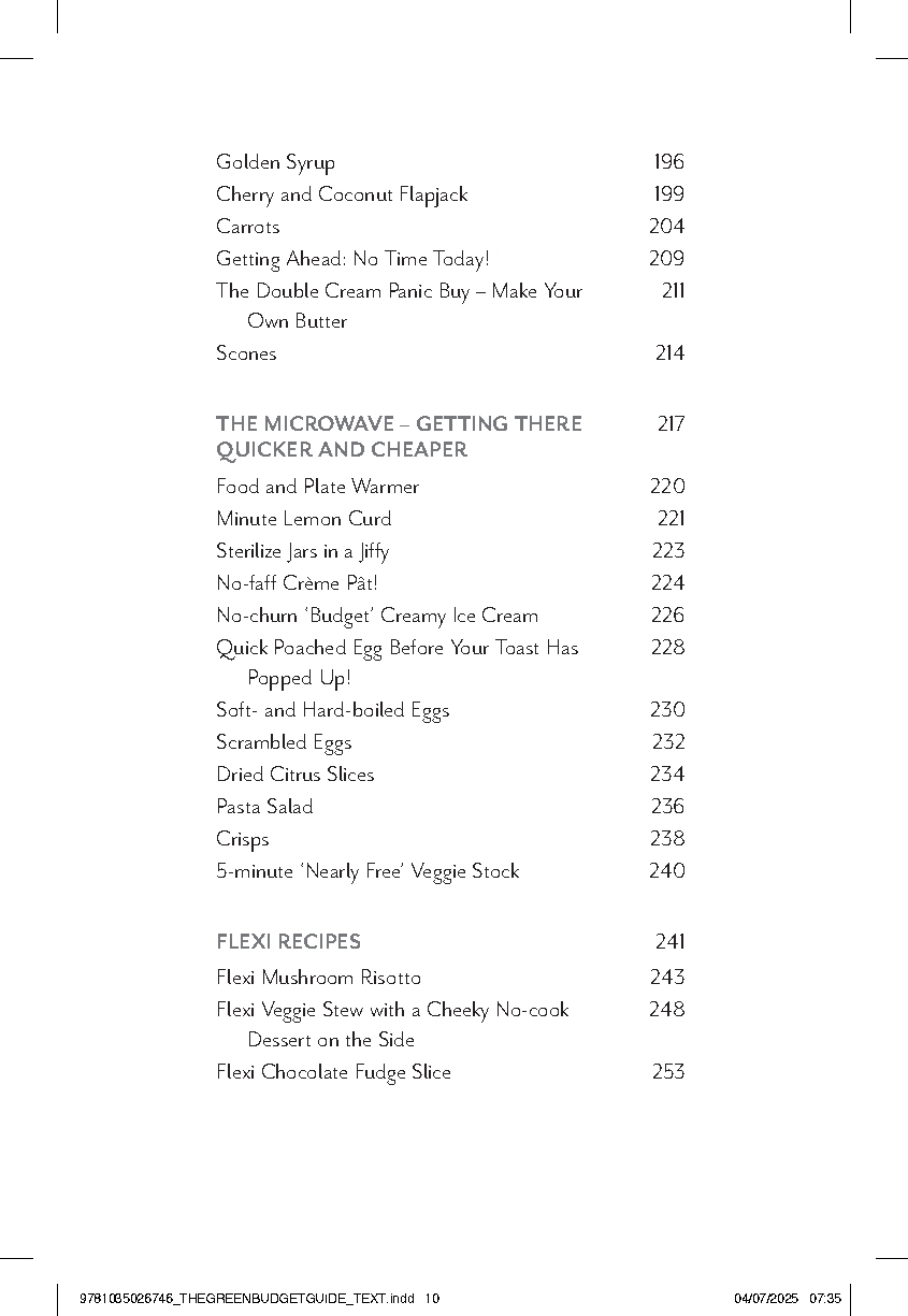 The Green Budget Guide