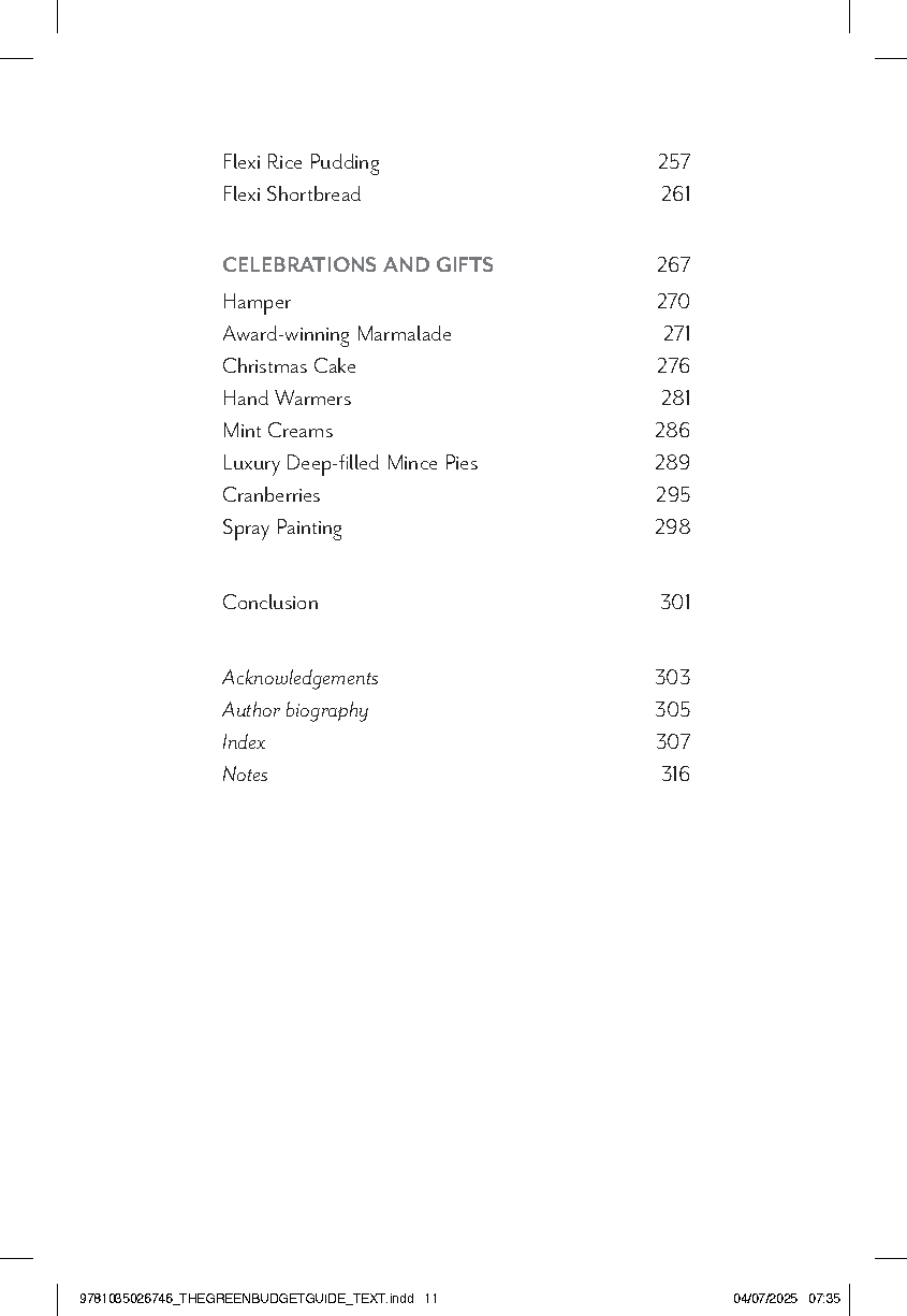 The Green Budget Guide