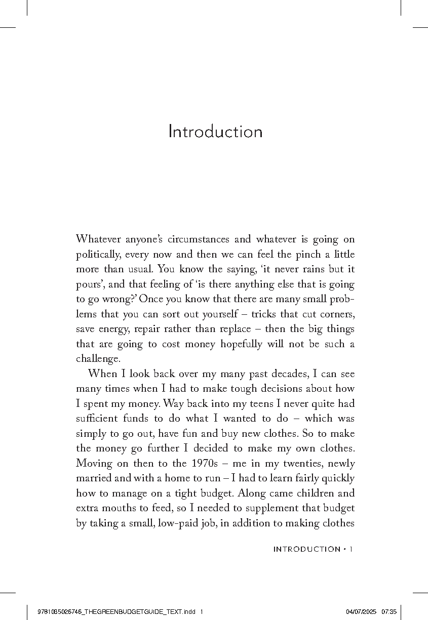 The Green Budget Guide