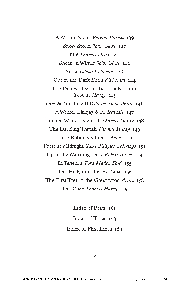 Poems on Nature