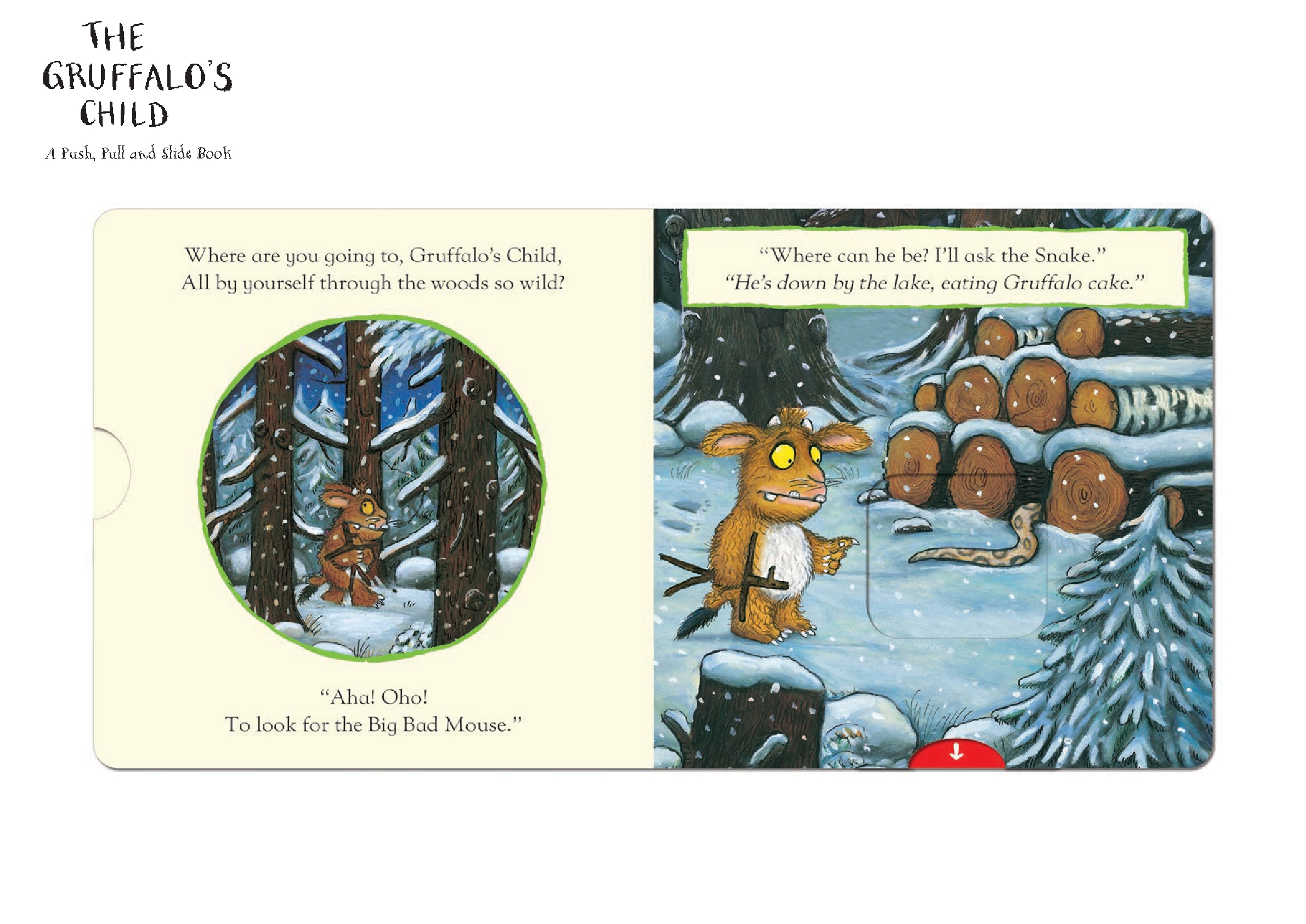 The Gruffalo's Child: A Push, Pull and Slide Book