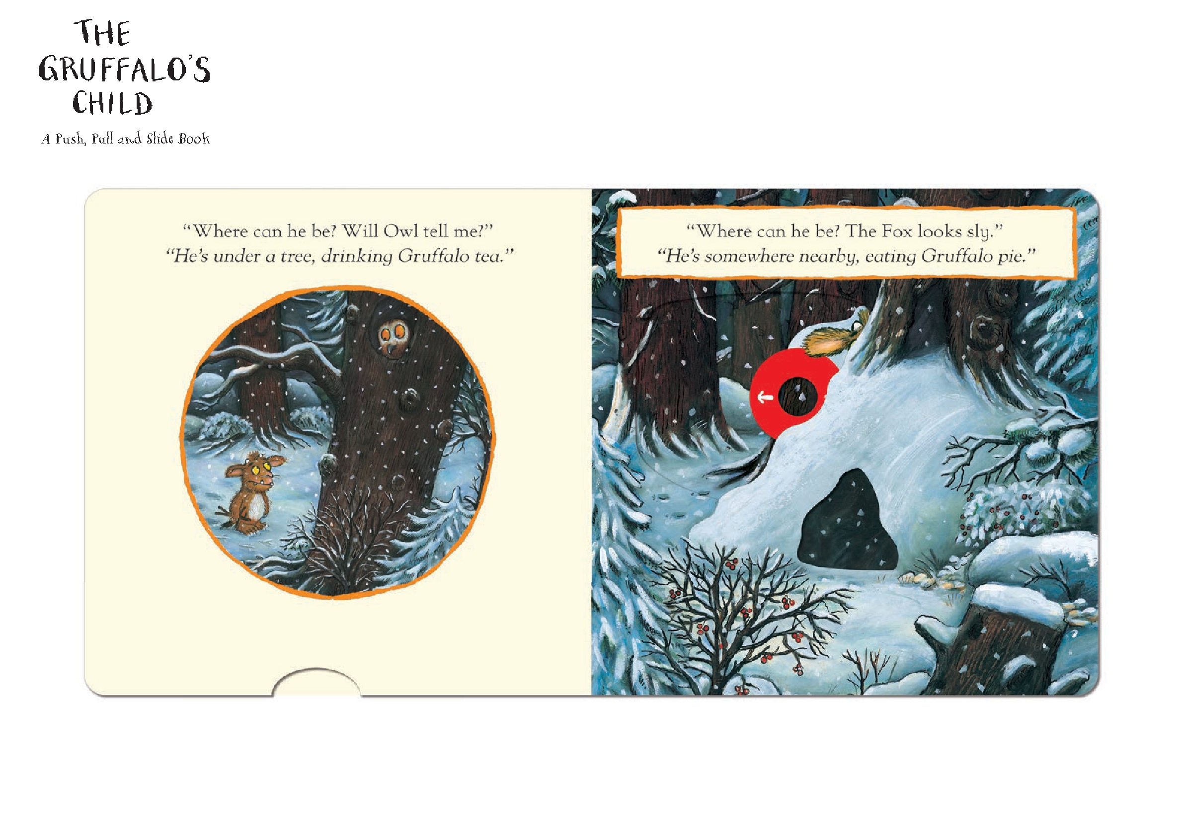 The Gruffalo's Child: A Push, Pull and Slide Book