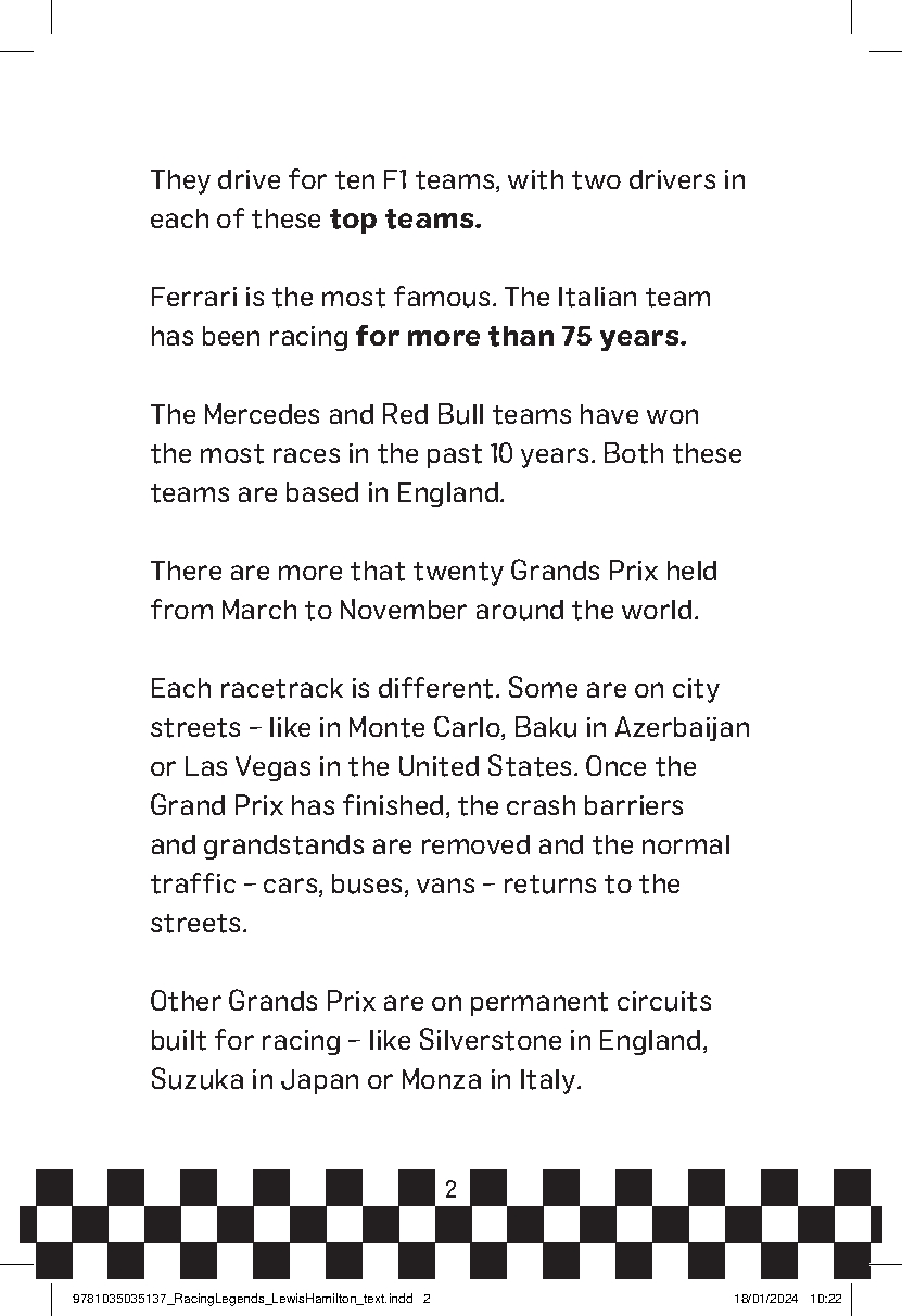 Racing Legends: Lewis Hamilton