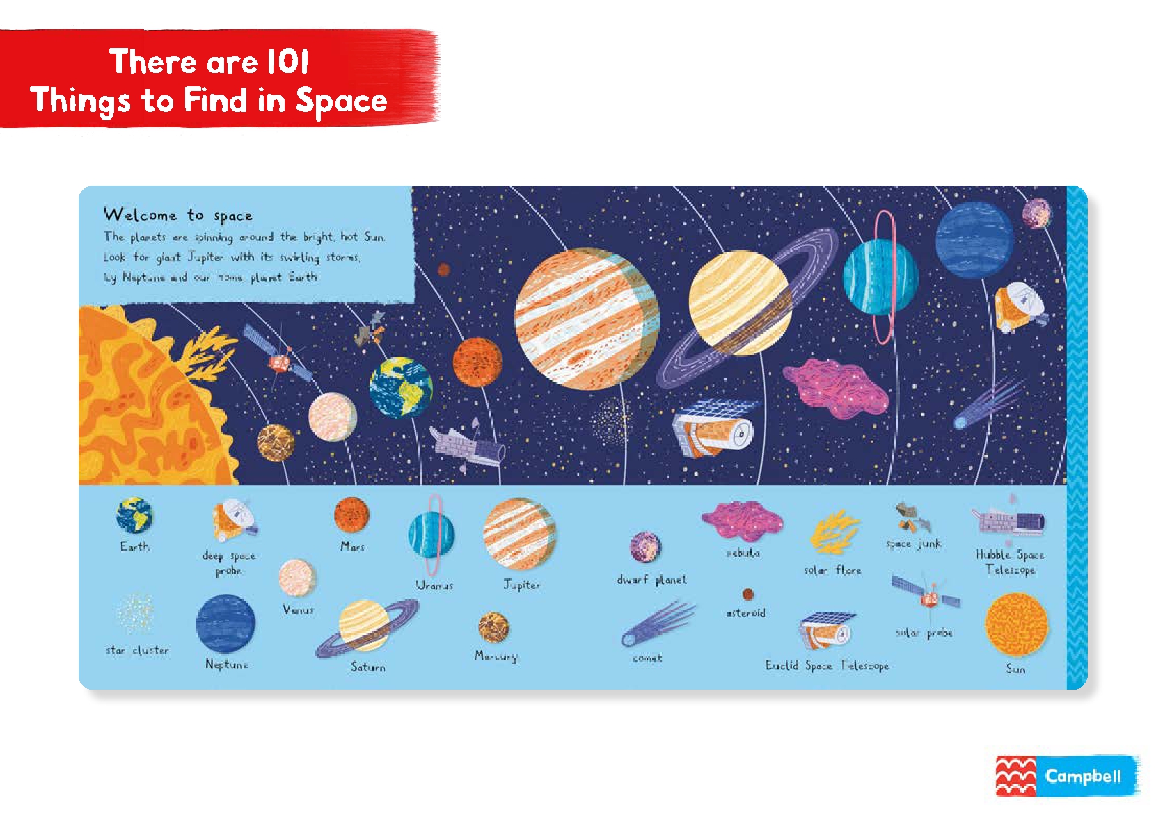 There are 101 Things to Find in Space