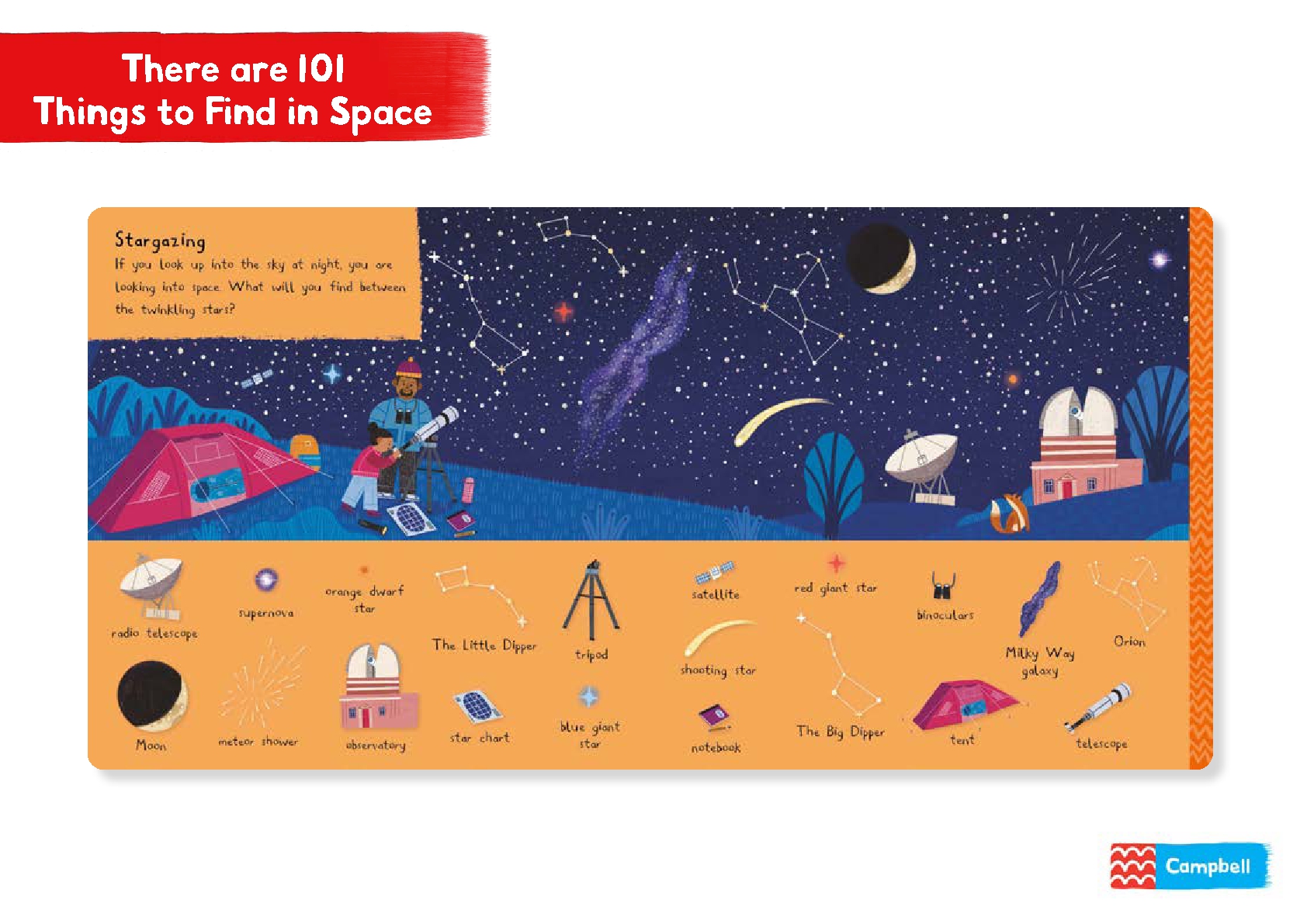 There are 101 Things to Find in Space