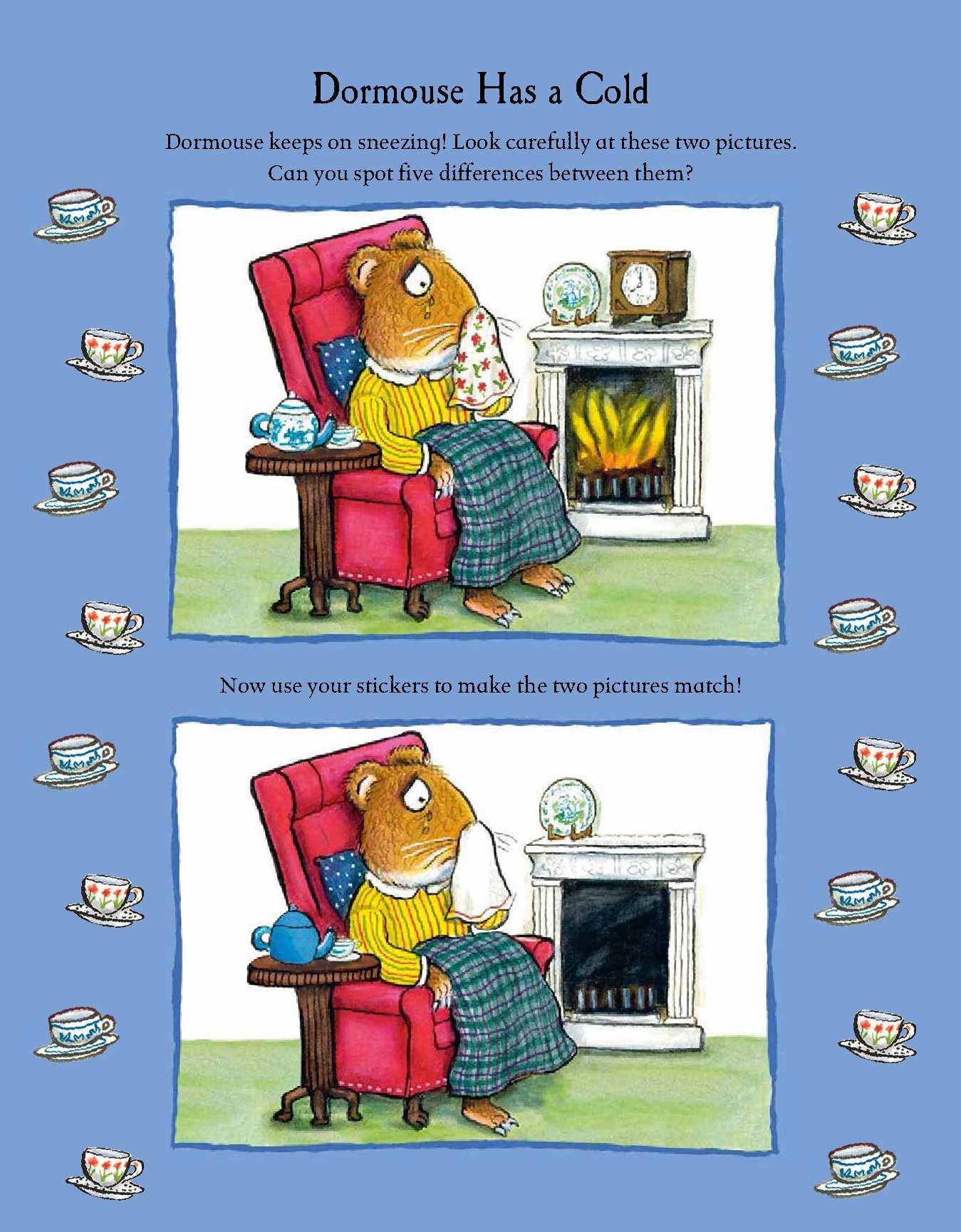 Tales From Acorn Wood: A Winter Sticker Book