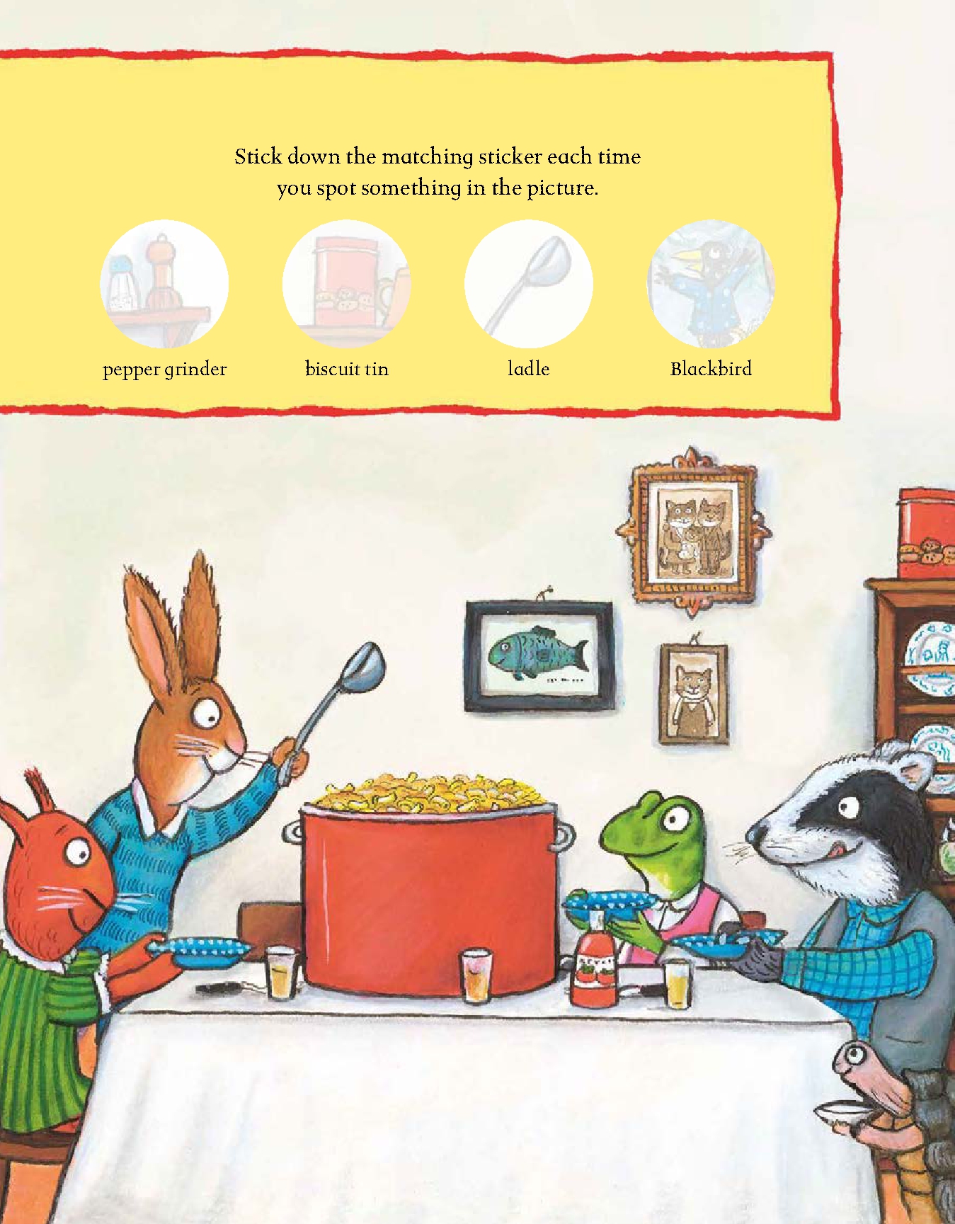 Tales From Acorn Wood: A Winter Sticker Book