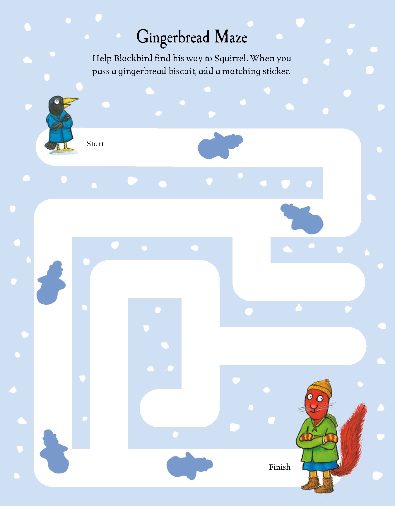Tales From Acorn Wood: A Winter Sticker Book