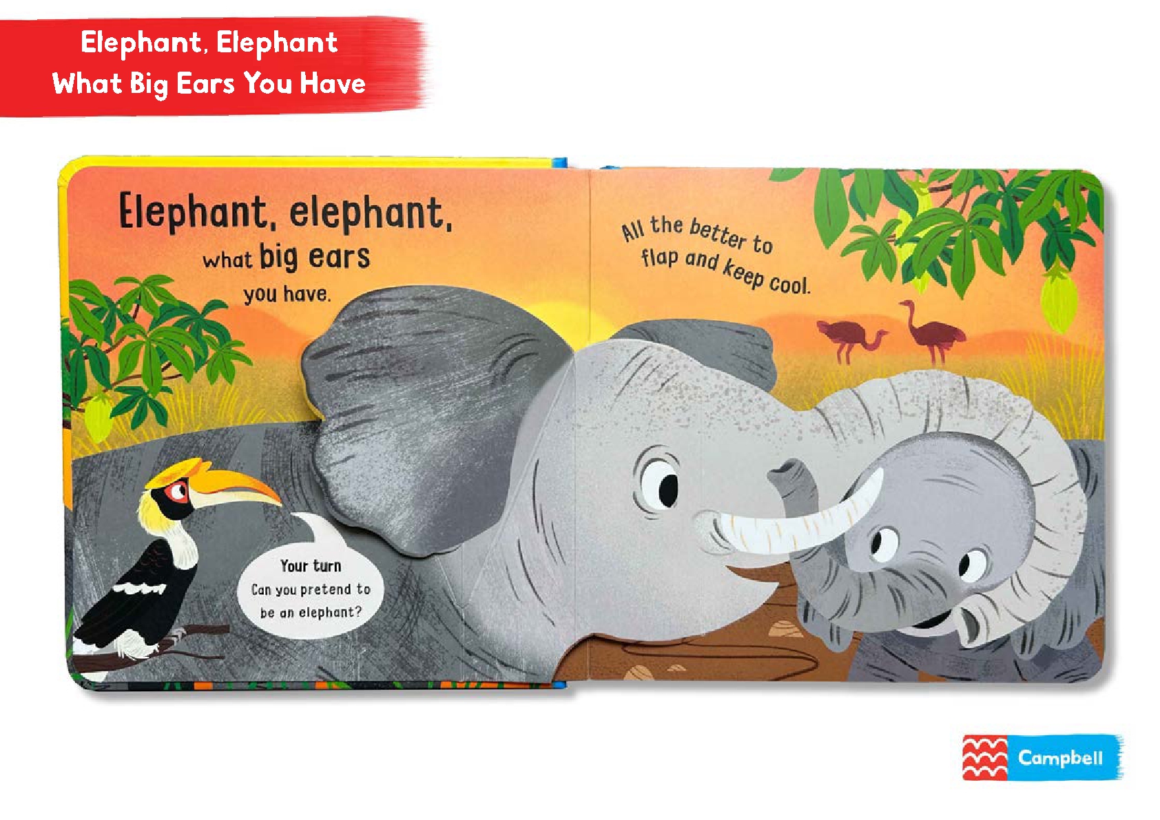 Elephant, Elephant, What Big Ears You Have