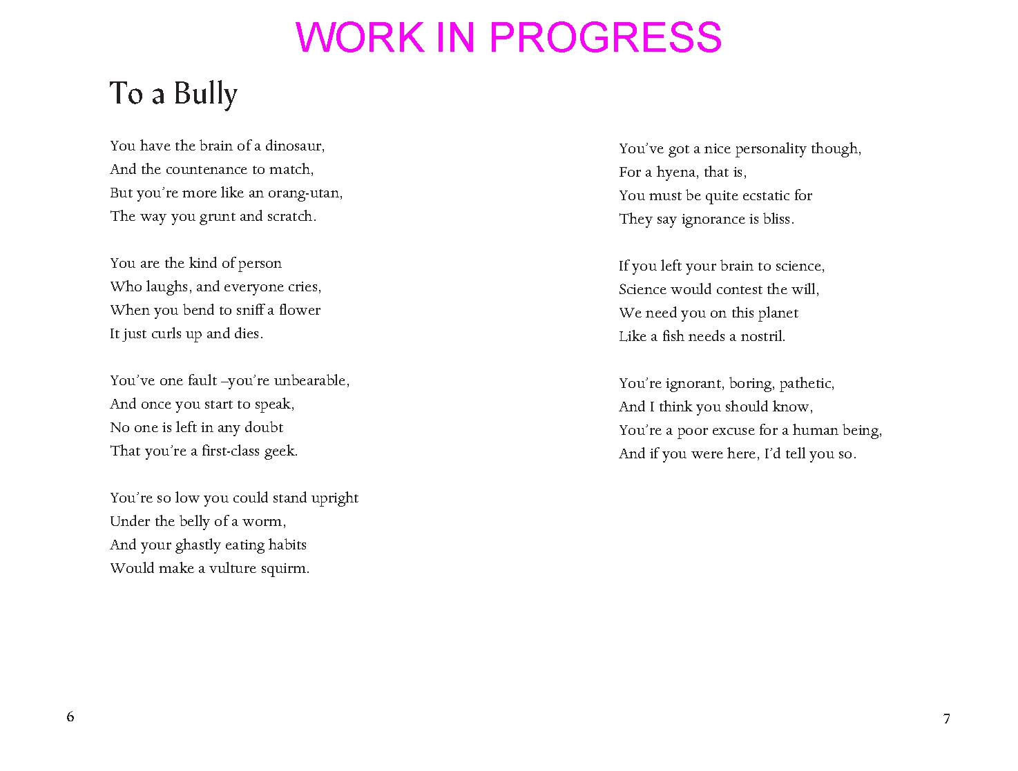 The River's a Singer