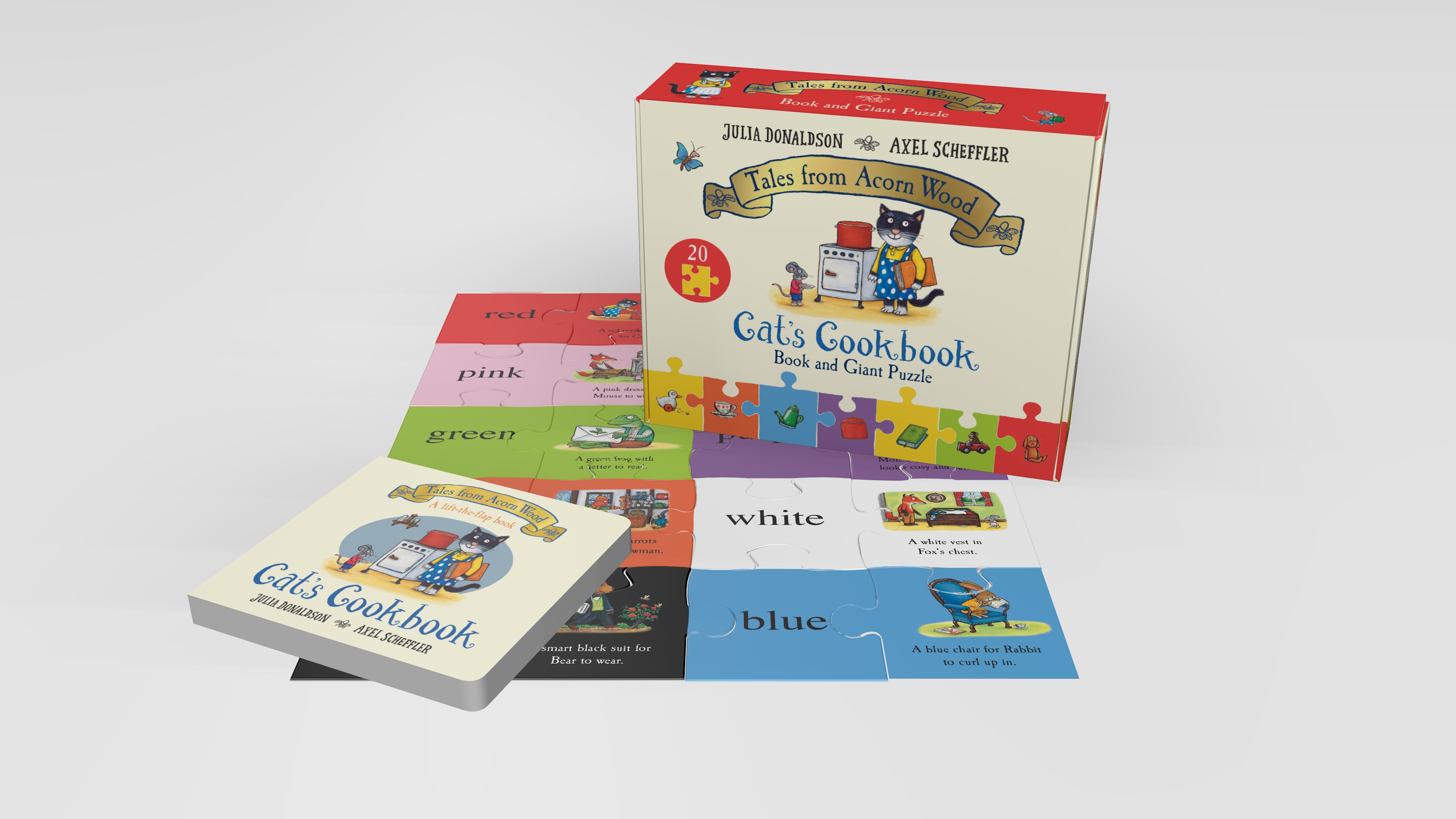 Tales from Acorn Wood: Cat's Cookbook Gift Set