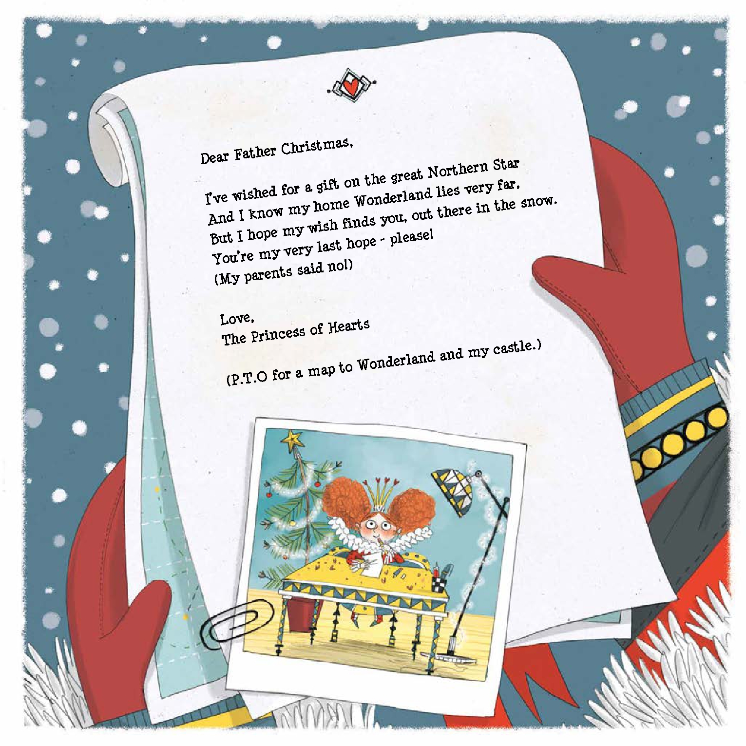 The Night Before Christmas in Wonderland