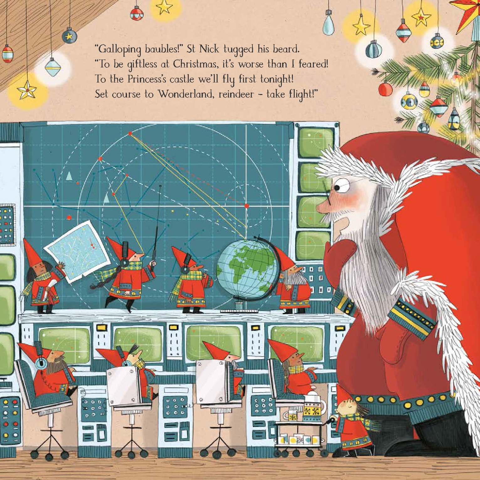 The Night Before Christmas in Wonderland