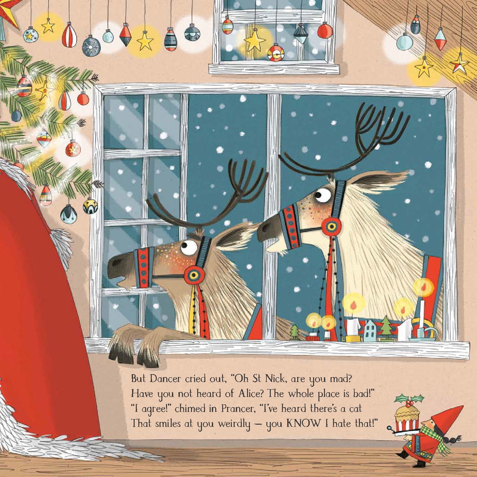 The Night Before Christmas in Wonderland