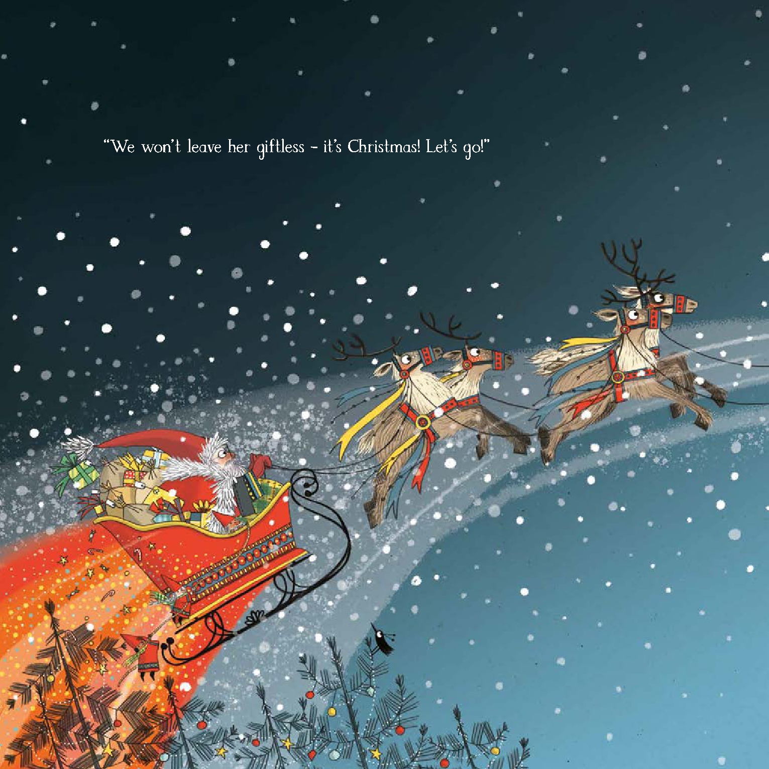 The Night Before Christmas in Wonderland