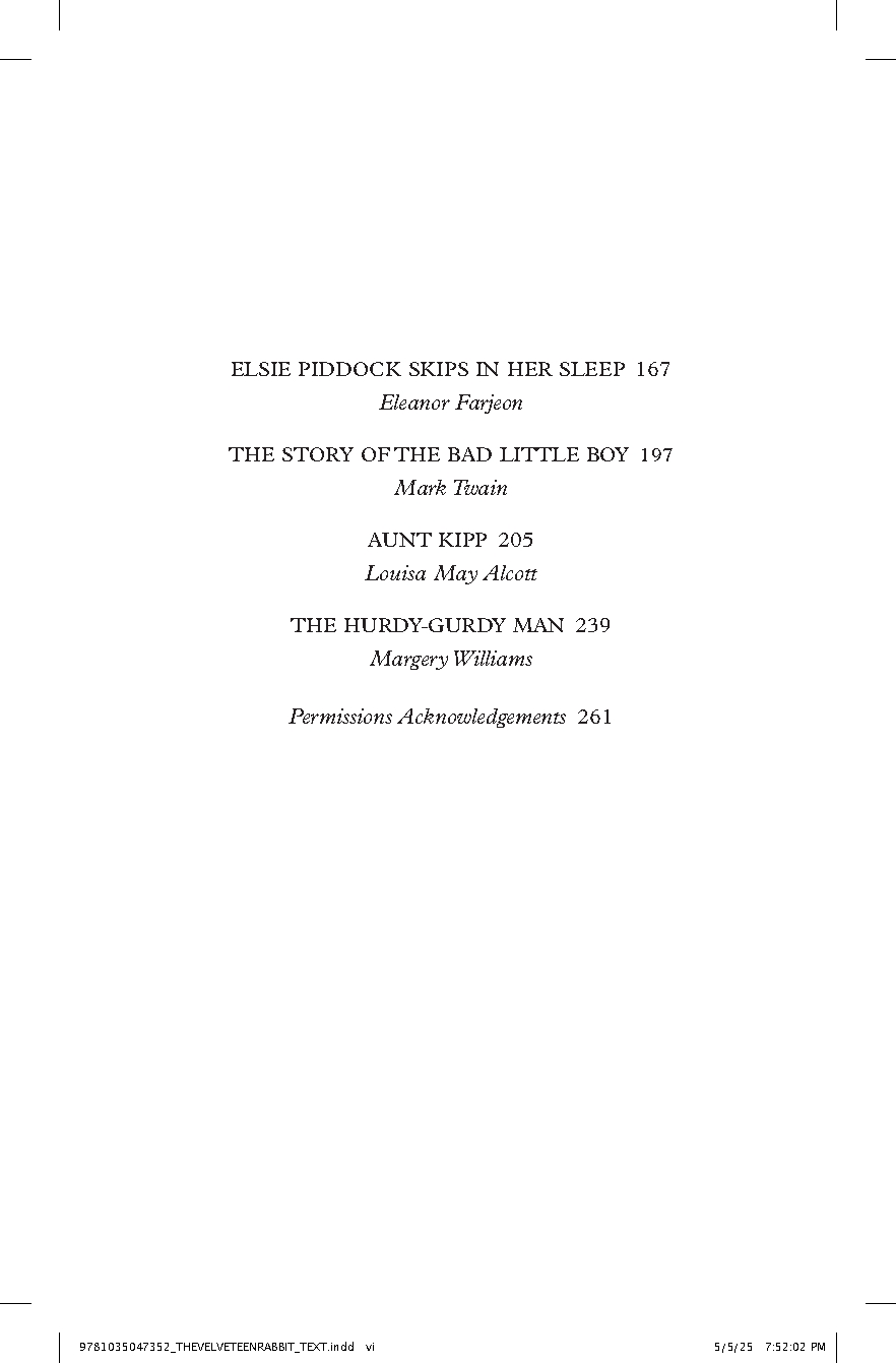 The Velveteen Rabbit and Other Classic Children's Stories