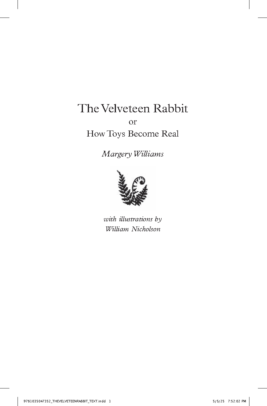 The Velveteen Rabbit and Other Classic Children's Stories