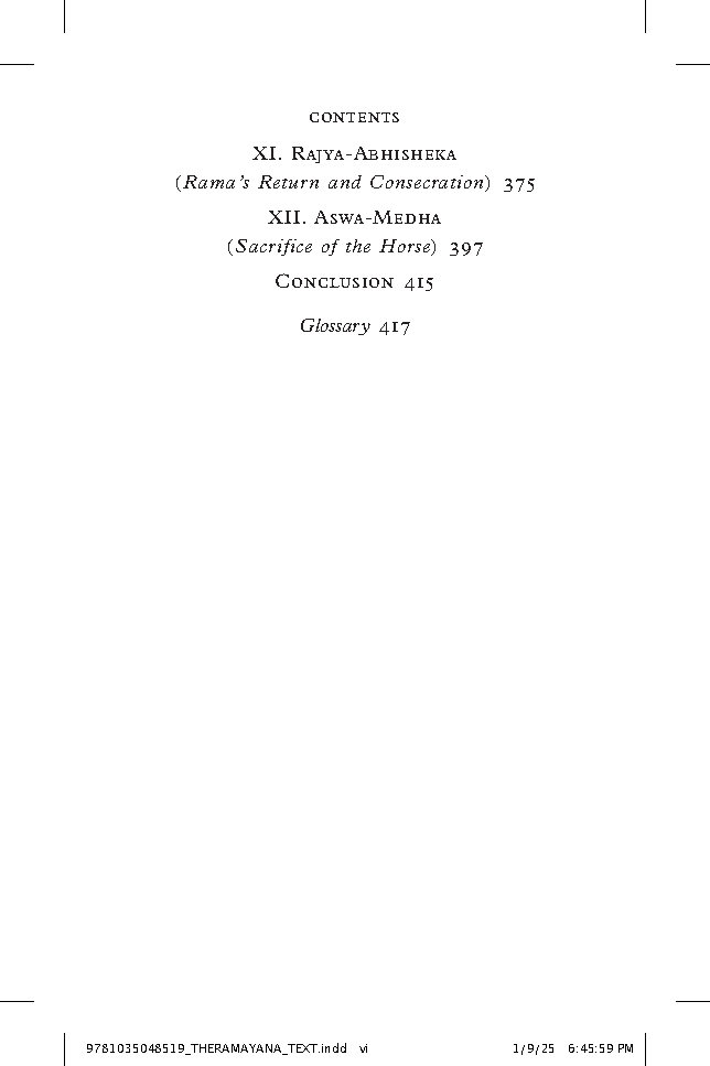 The Ramayana: An Abridged Edition