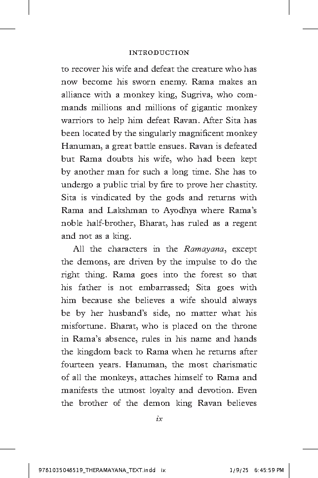 The Ramayana: An Abridged Edition