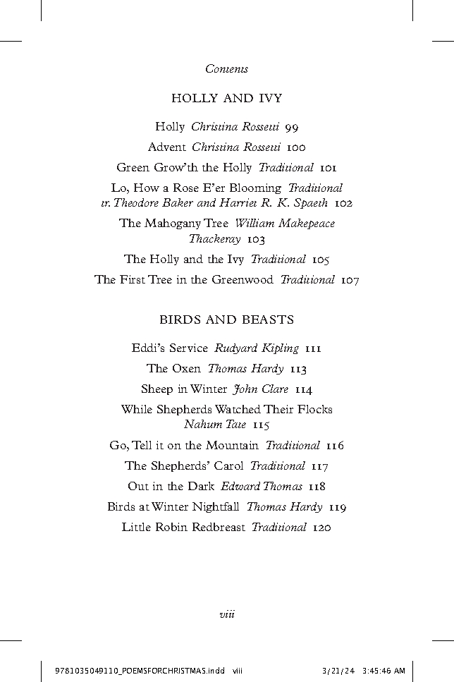 Poems for Christmas
