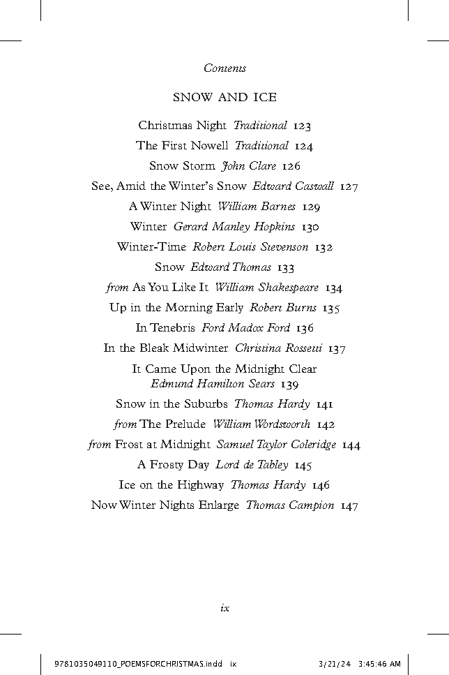 Poems for Christmas