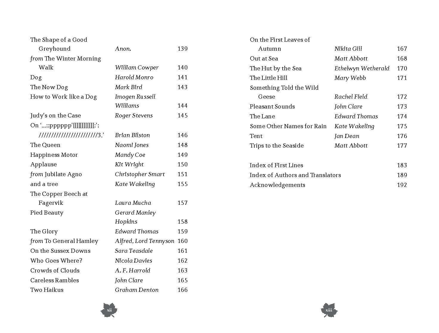Cosy Poems