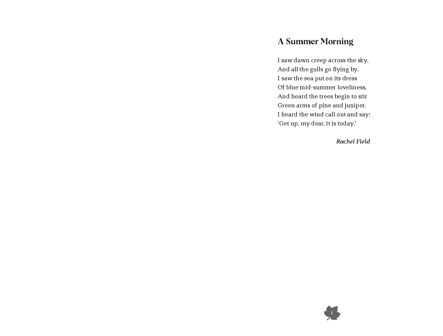 Cosy Poems