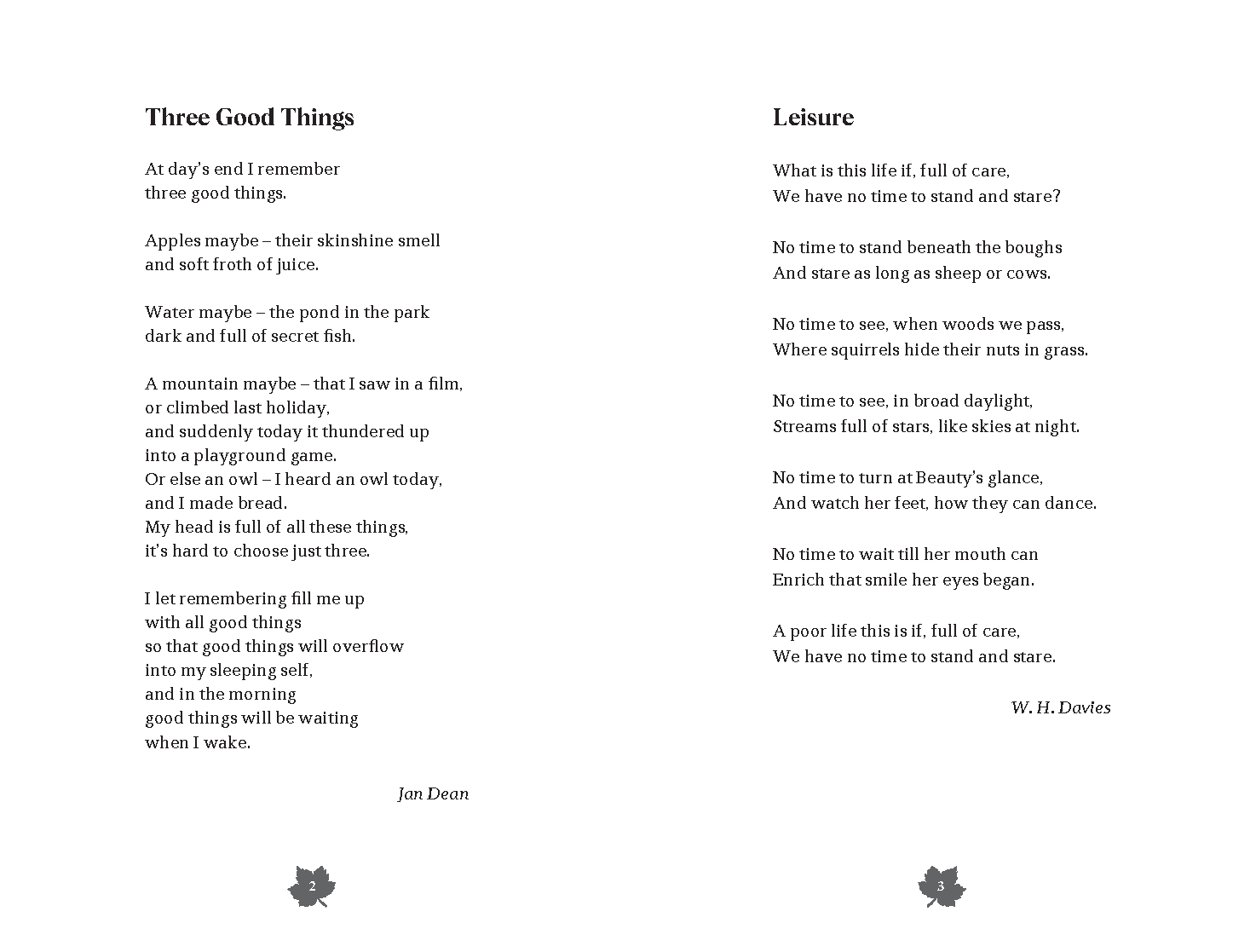 Cosy Poems