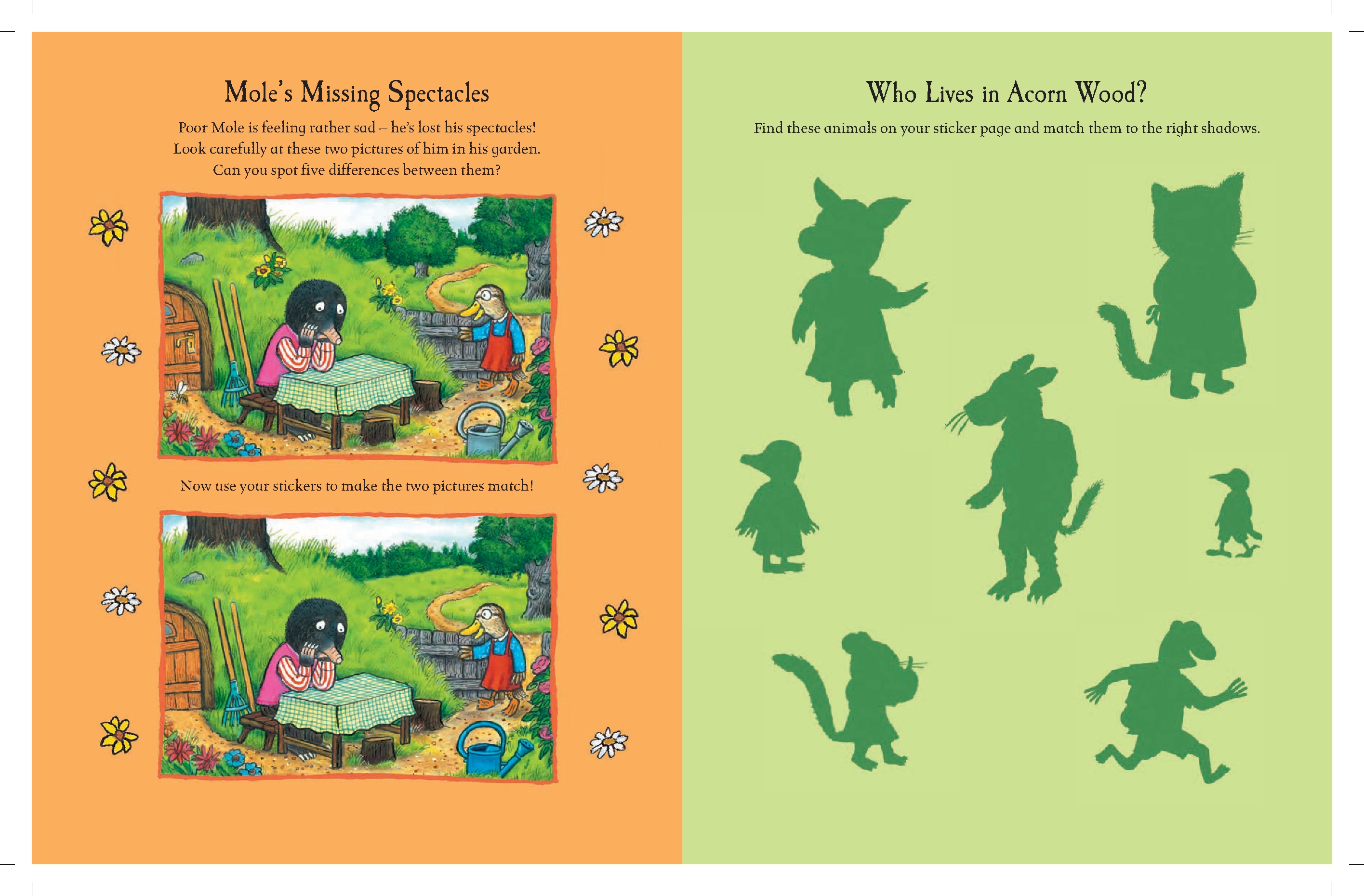 Tales From Acorn Wood: A First Sticker Book