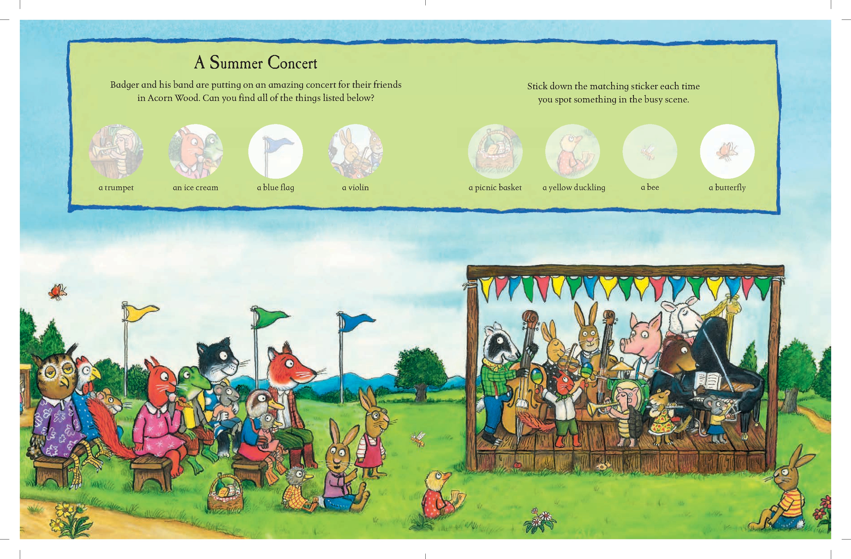 Tales From Acorn Wood: A First Sticker Book