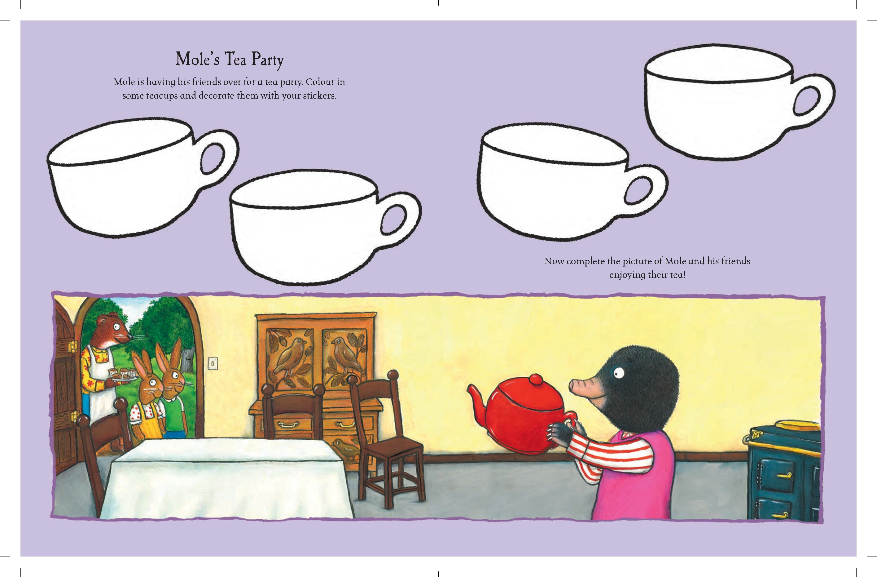 Tales From Acorn Wood: A First Sticker Book