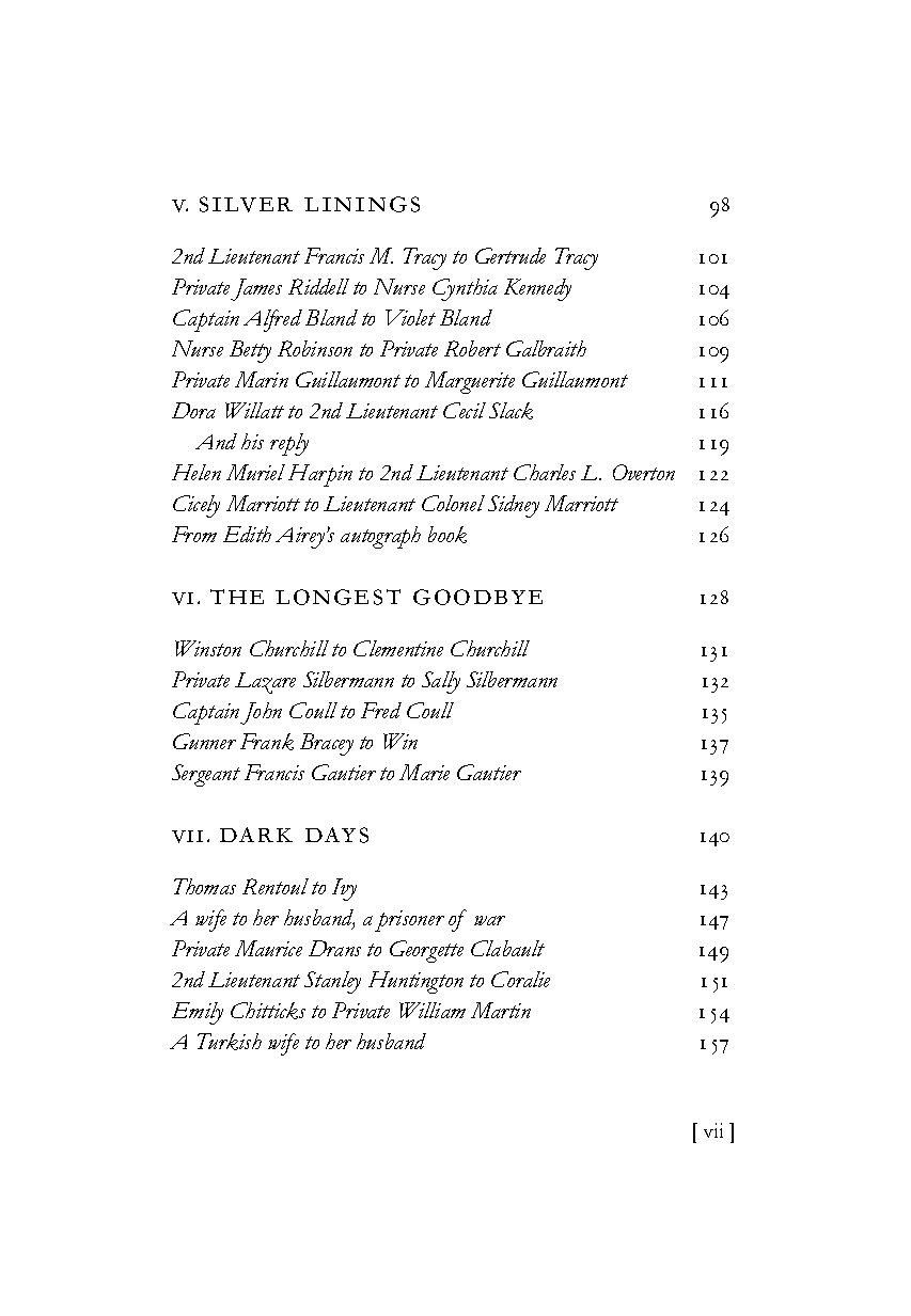 Love Letters of the Great War