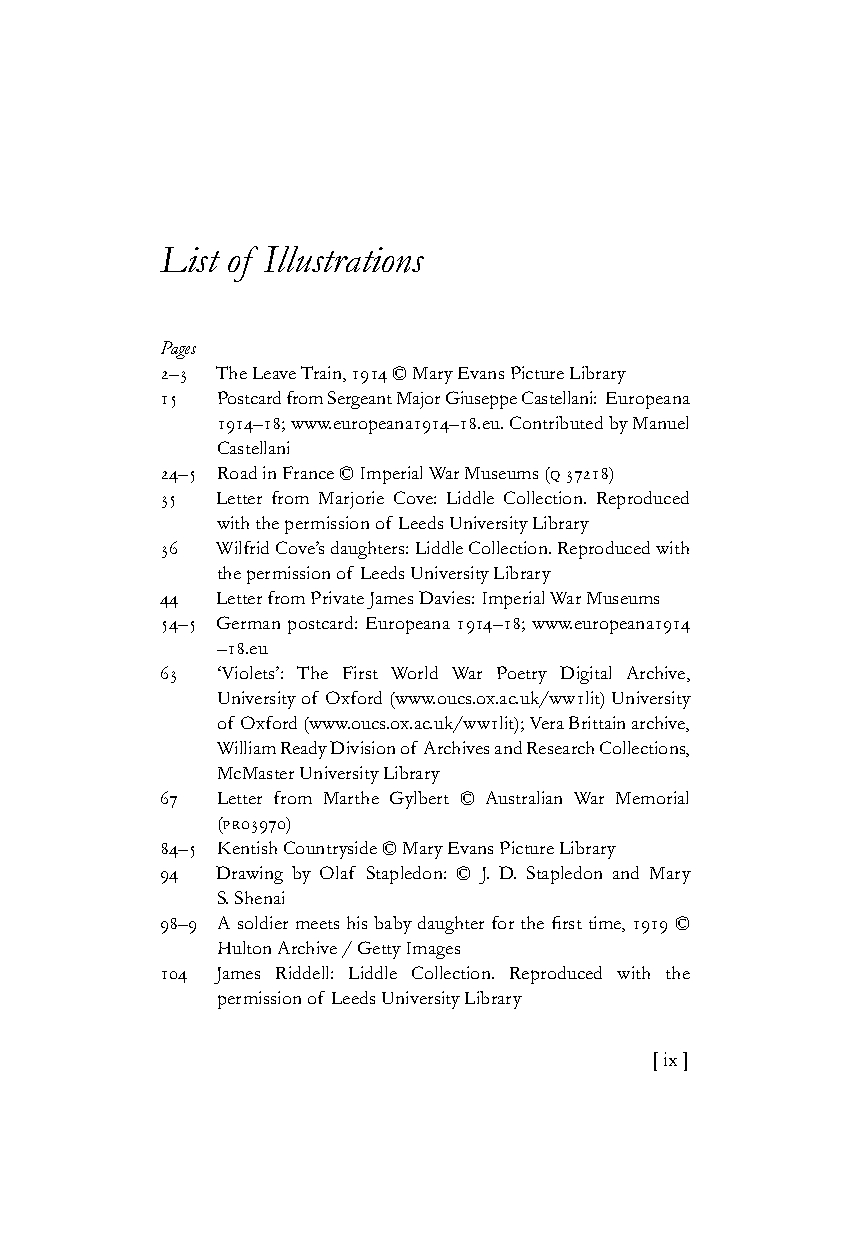 Love Letters of the Great War