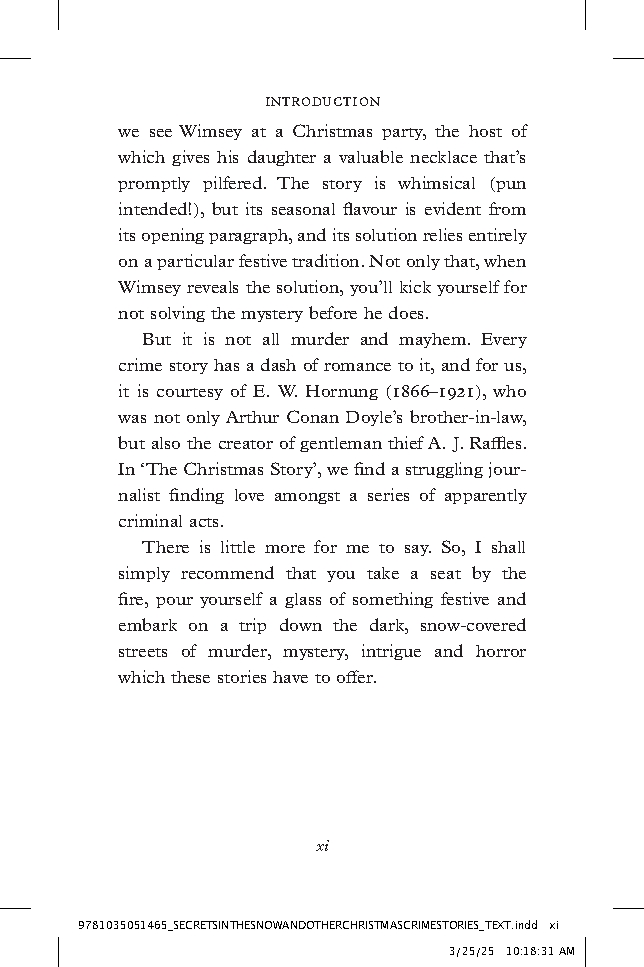 Secrets in the Snow & Other Christmas Crime Stories