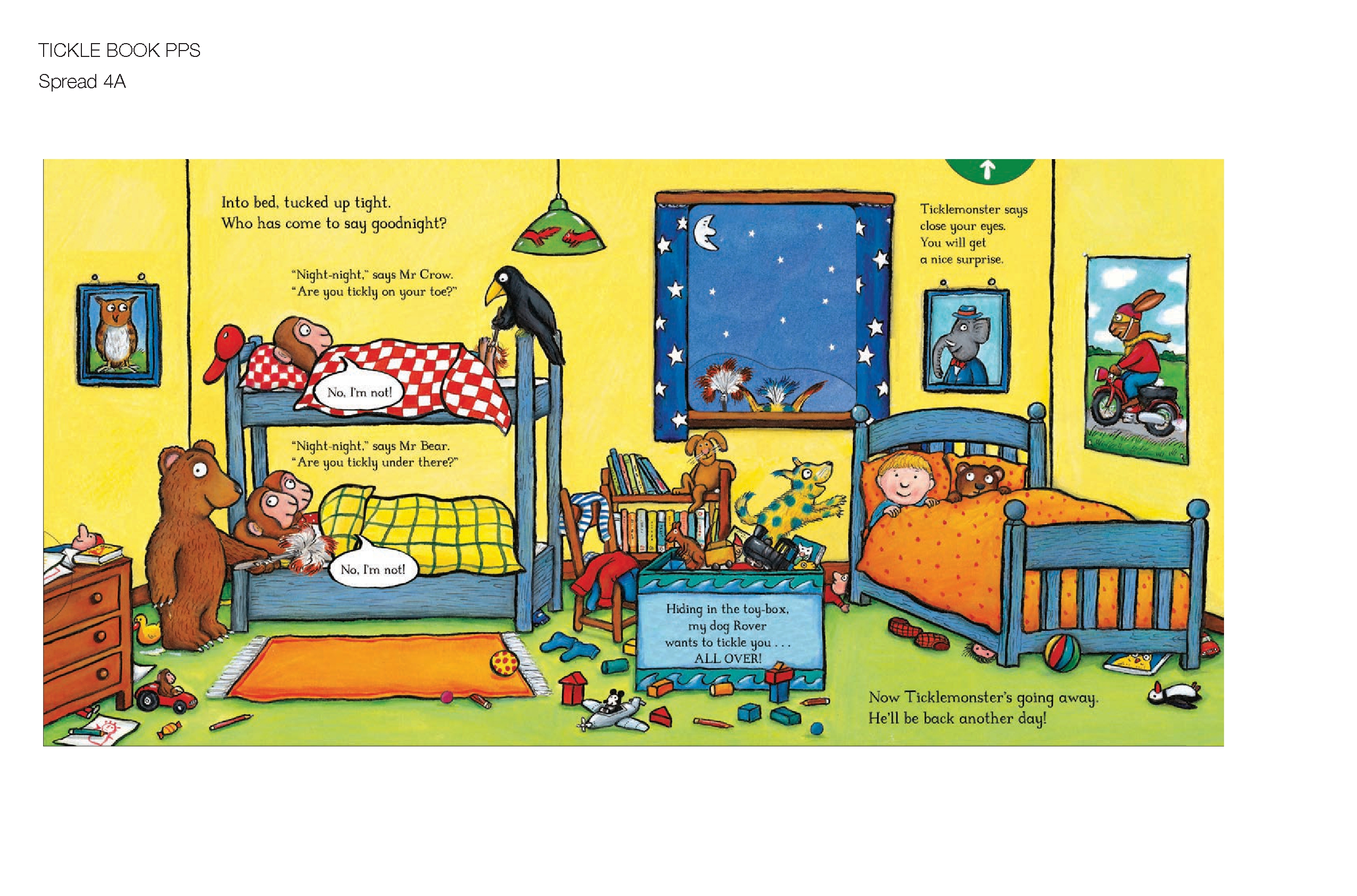 The Tickle Book: A Push Pull and Slide Book