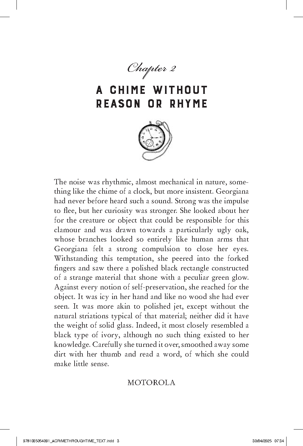 A Crime Through Time