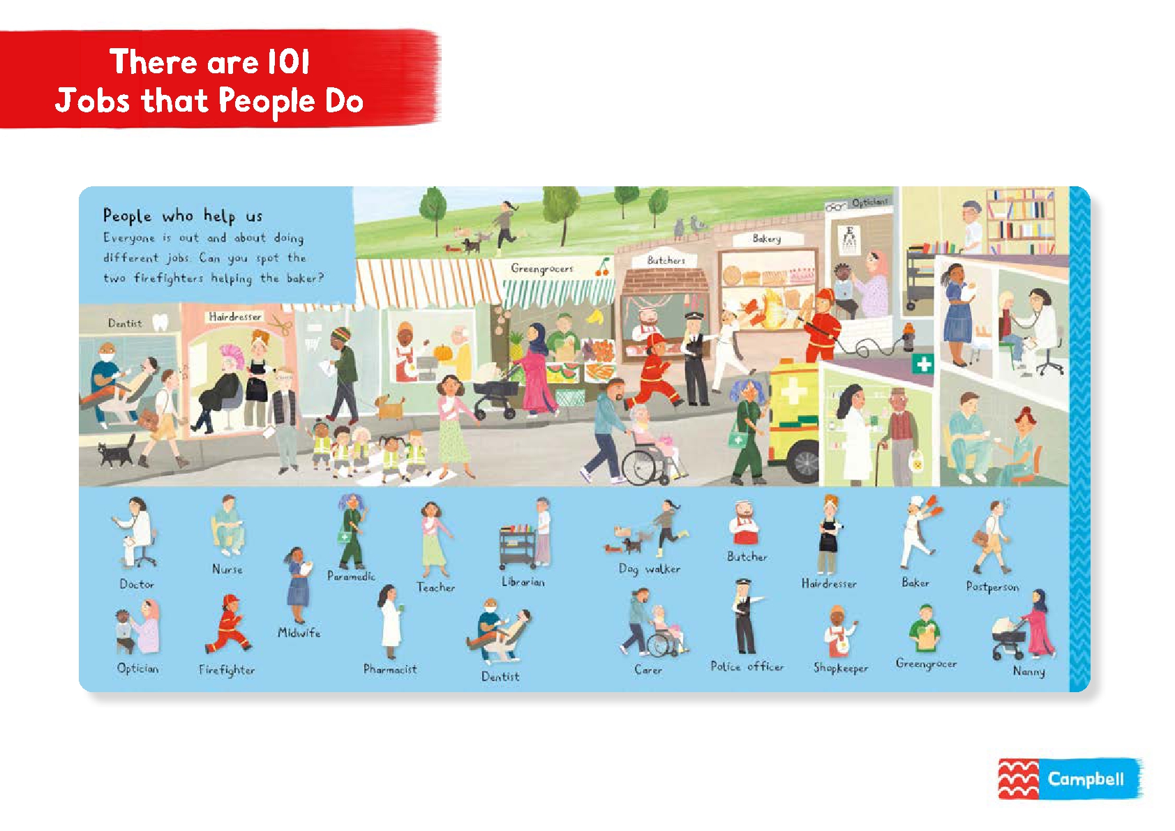 There Are 101 Jobs That People Do in This Book