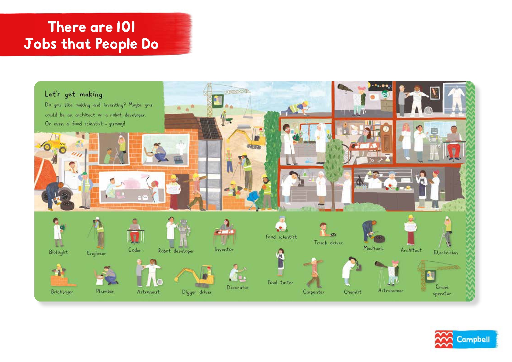 There Are 101 Jobs That People Do in This Book