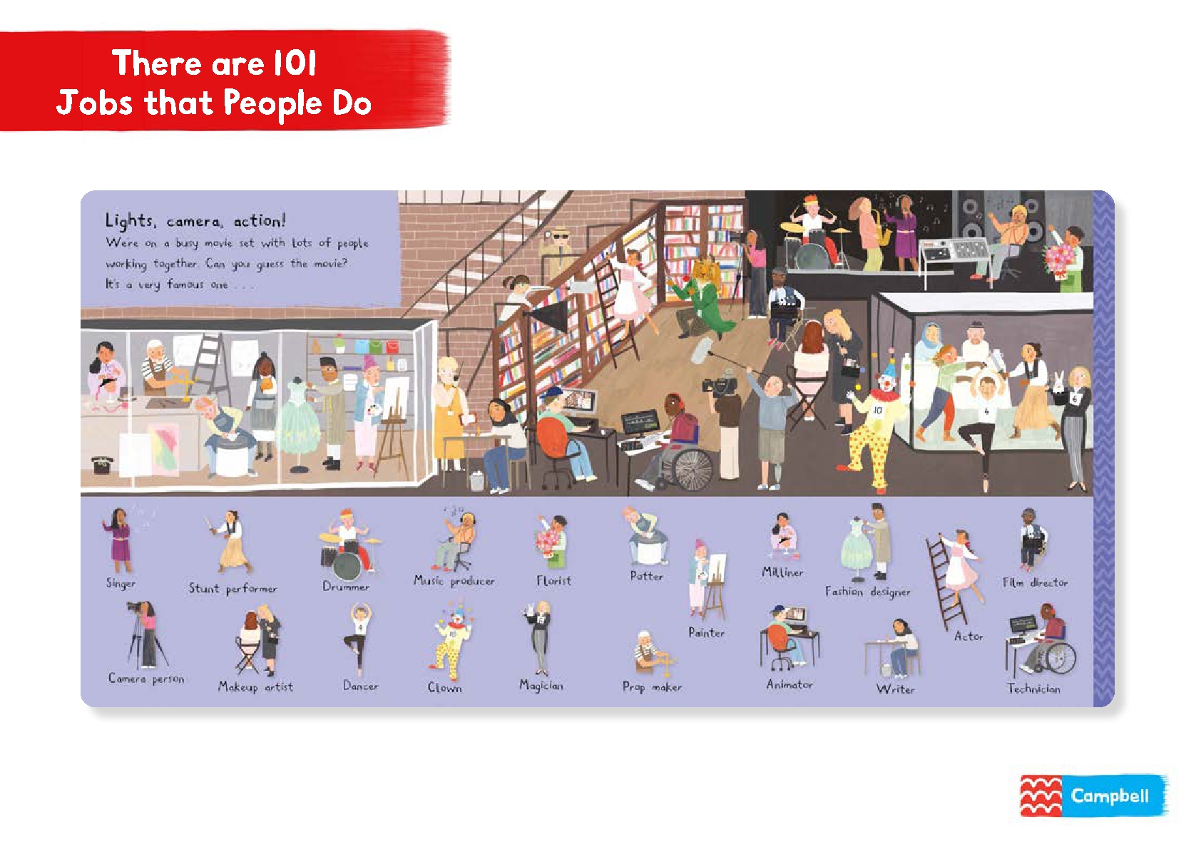 There Are 101 Jobs That People Do in This Book