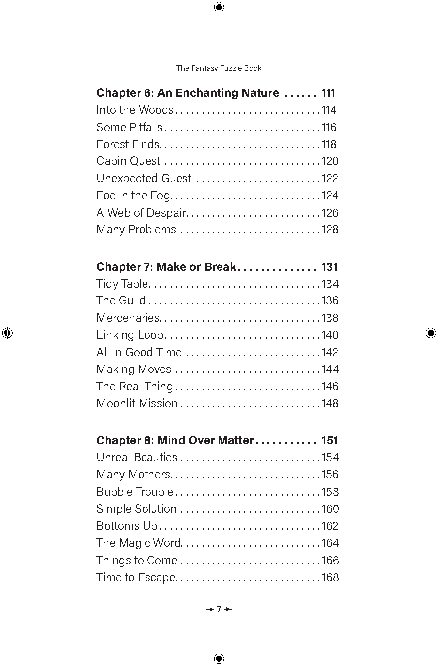 The Fantasy Puzzle Book
