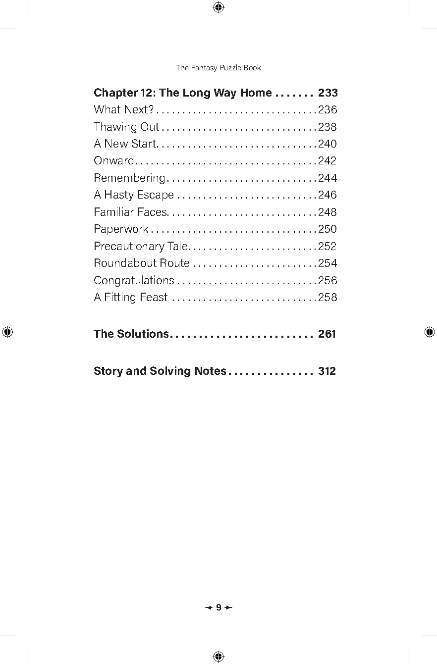 The Fantasy Puzzle Book
