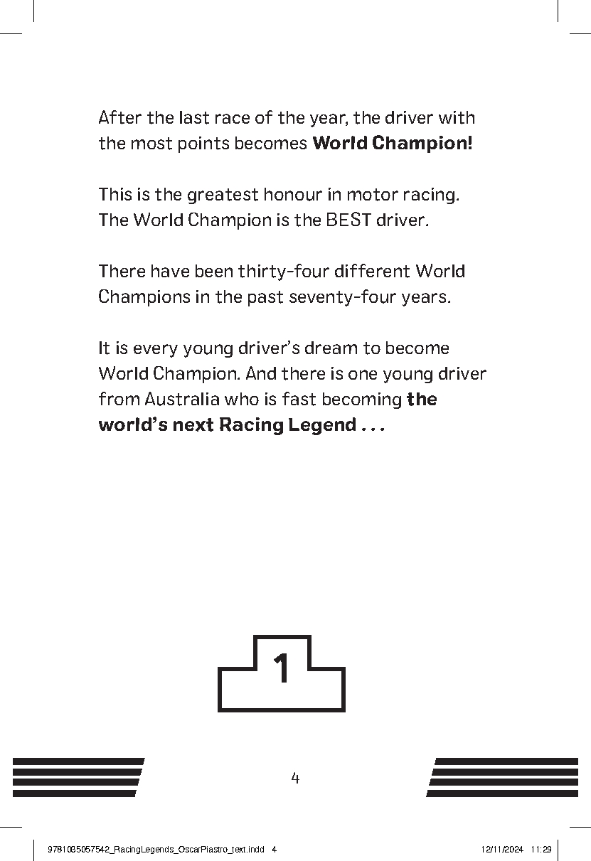 Racing Legends: Oscar Piastri