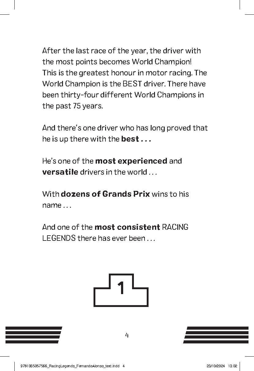 Racing Legends: Fernando Alonso