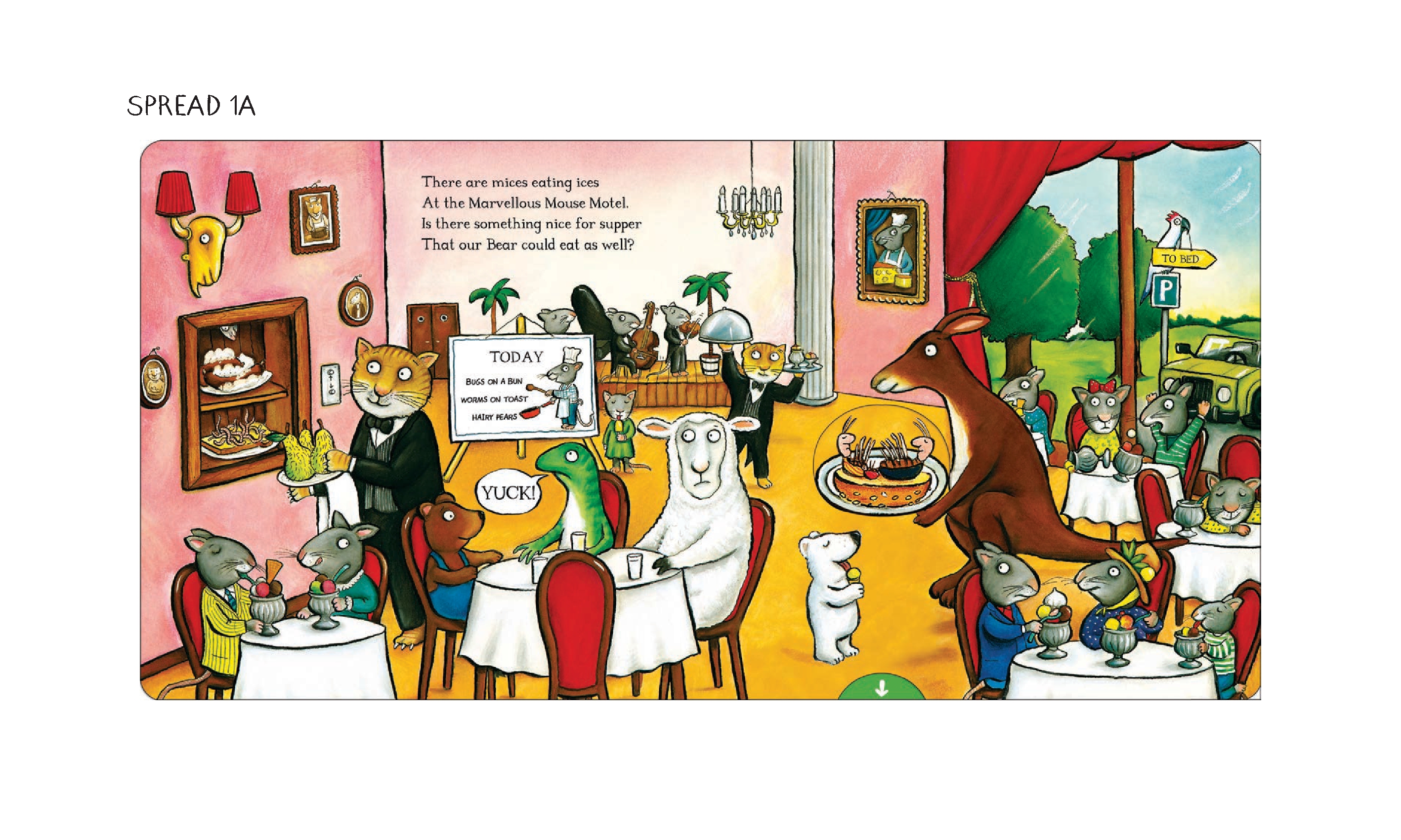 The Bedtime Bear: A Push, Pull and Slide Book