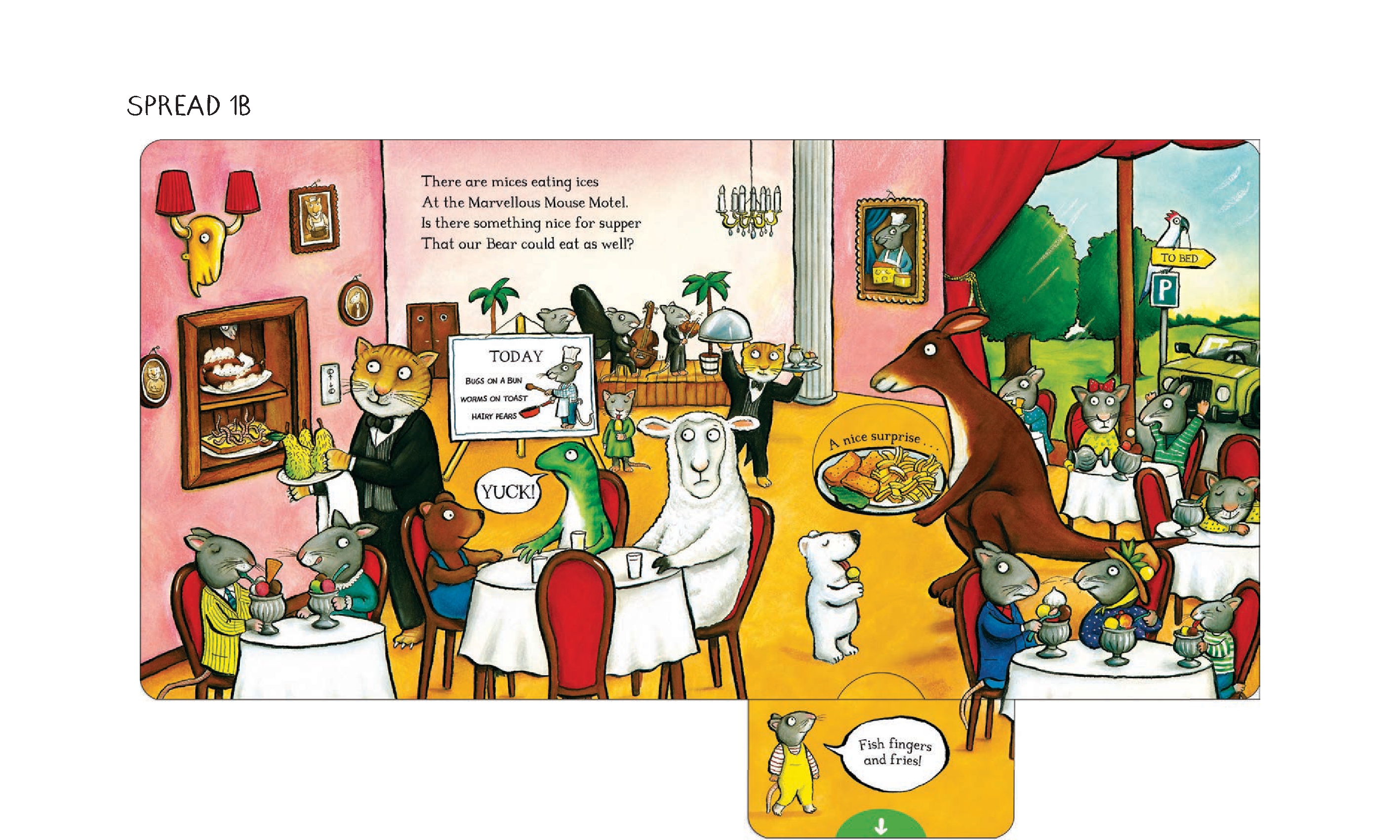 The Bedtime Bear: A Push, Pull and Slide Book