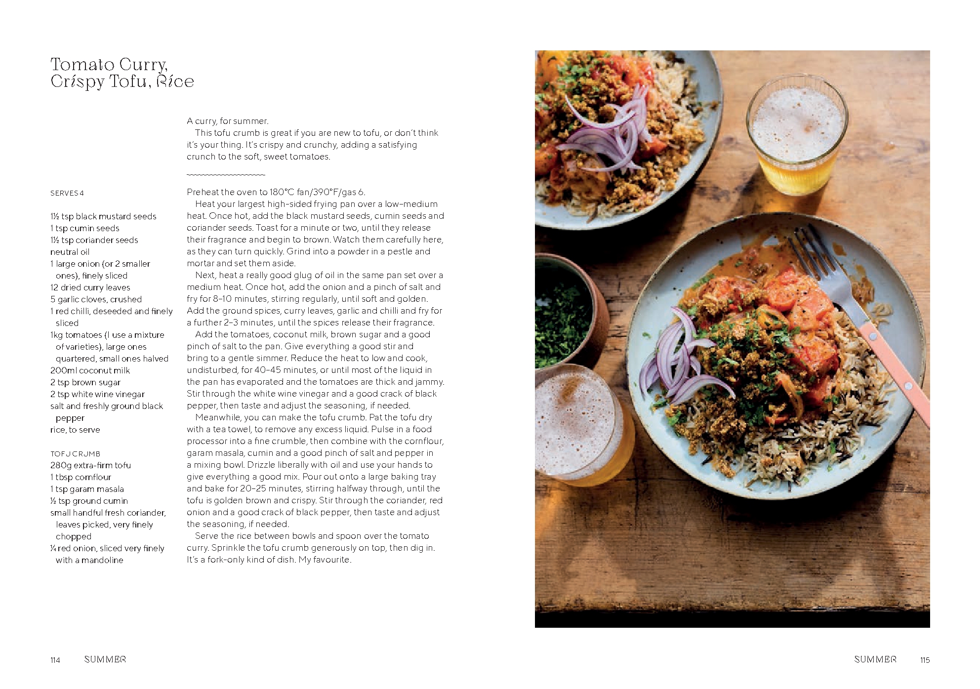 What to Cook and When to Cook It