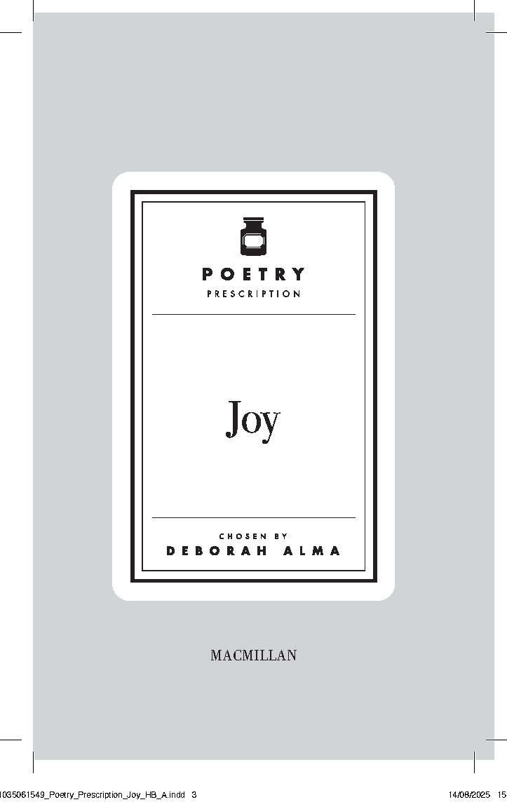 Poetry Prescription: Joy