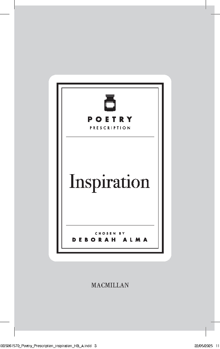 Poetry Prescription: Inspiration