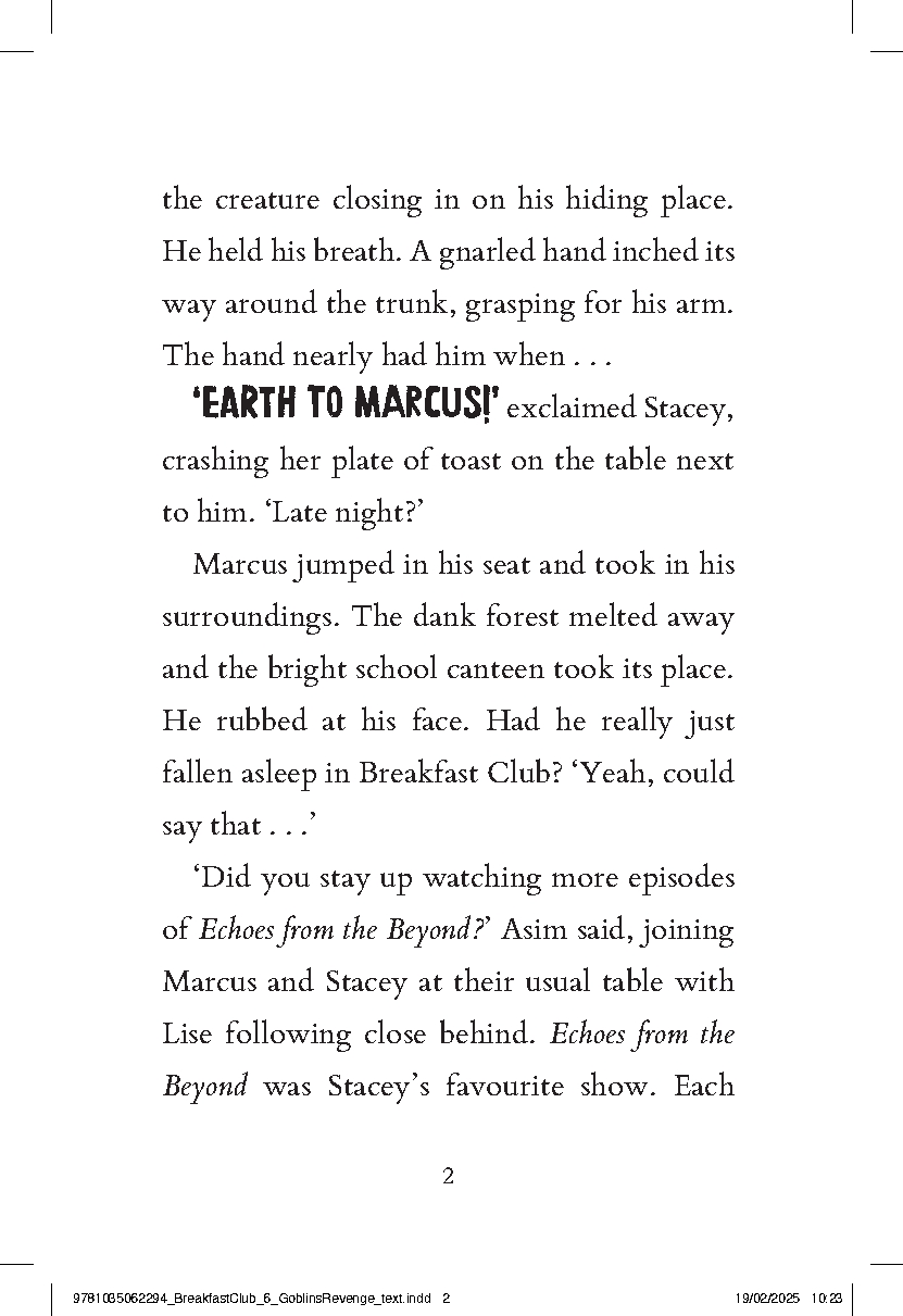 The Breakfast Club Adventures: The Goblin's Revenge