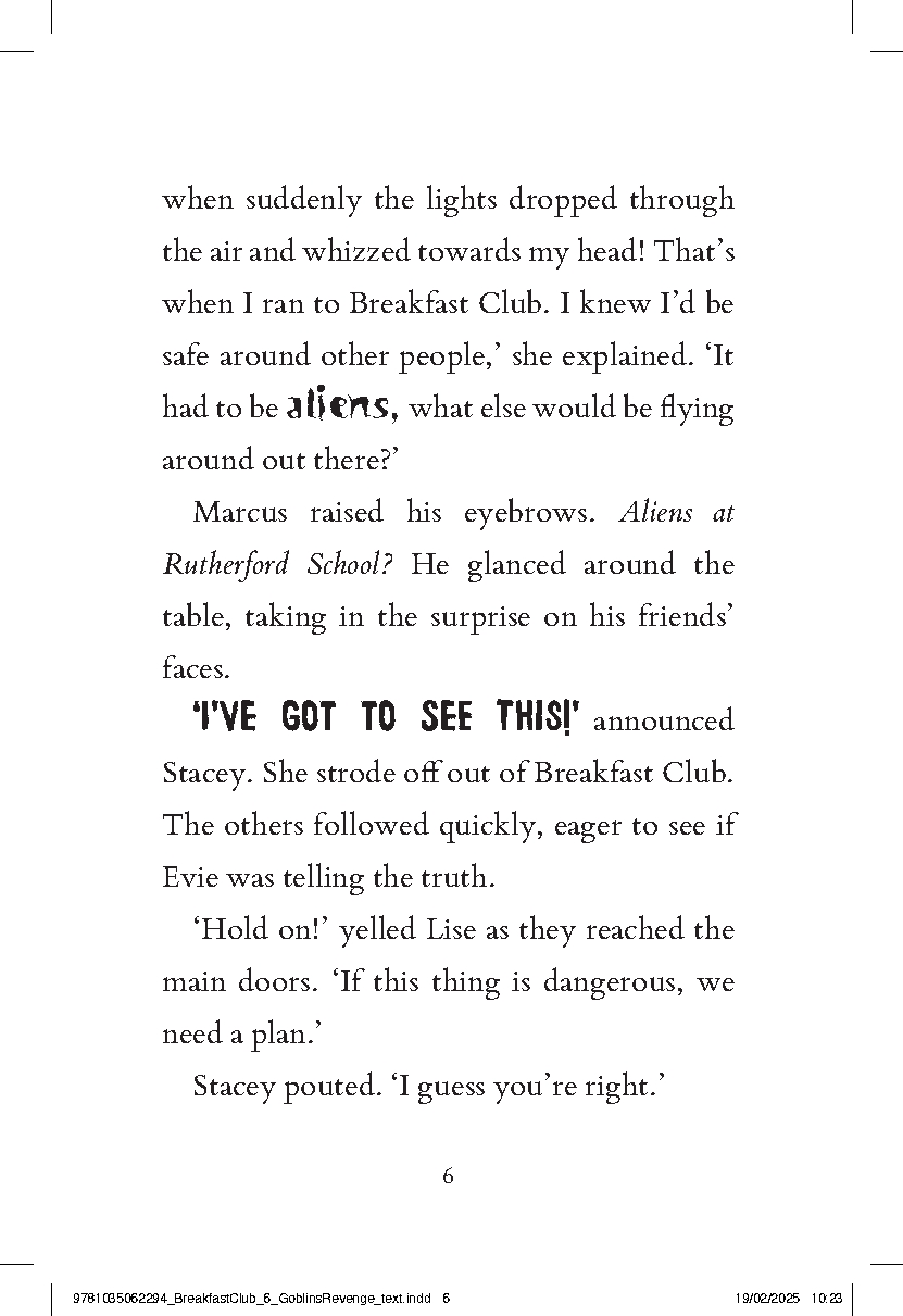 The Breakfast Club Adventures: The Goblin's Revenge